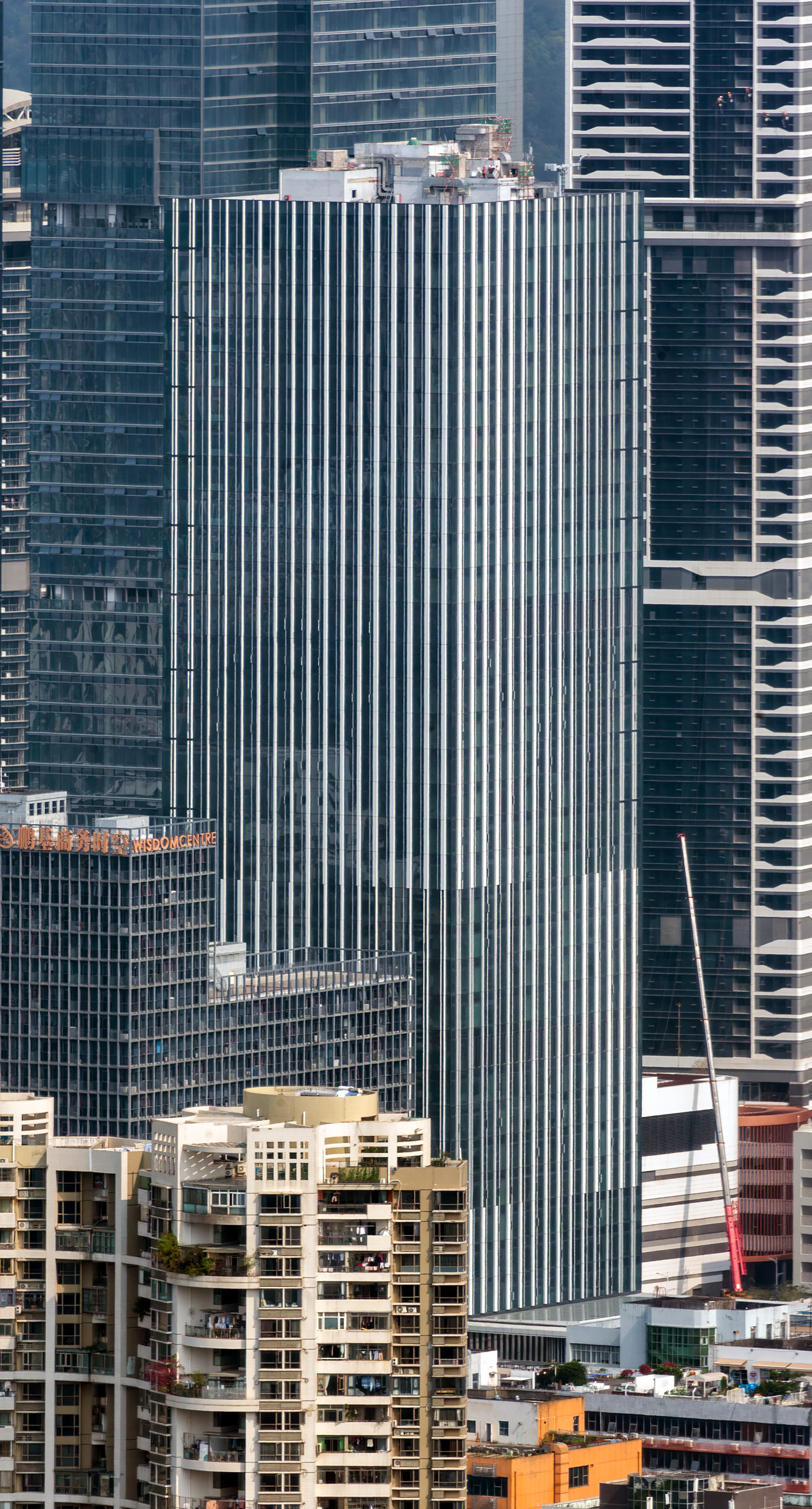 Bagualing Technology Center - View from Shun Hing Square 