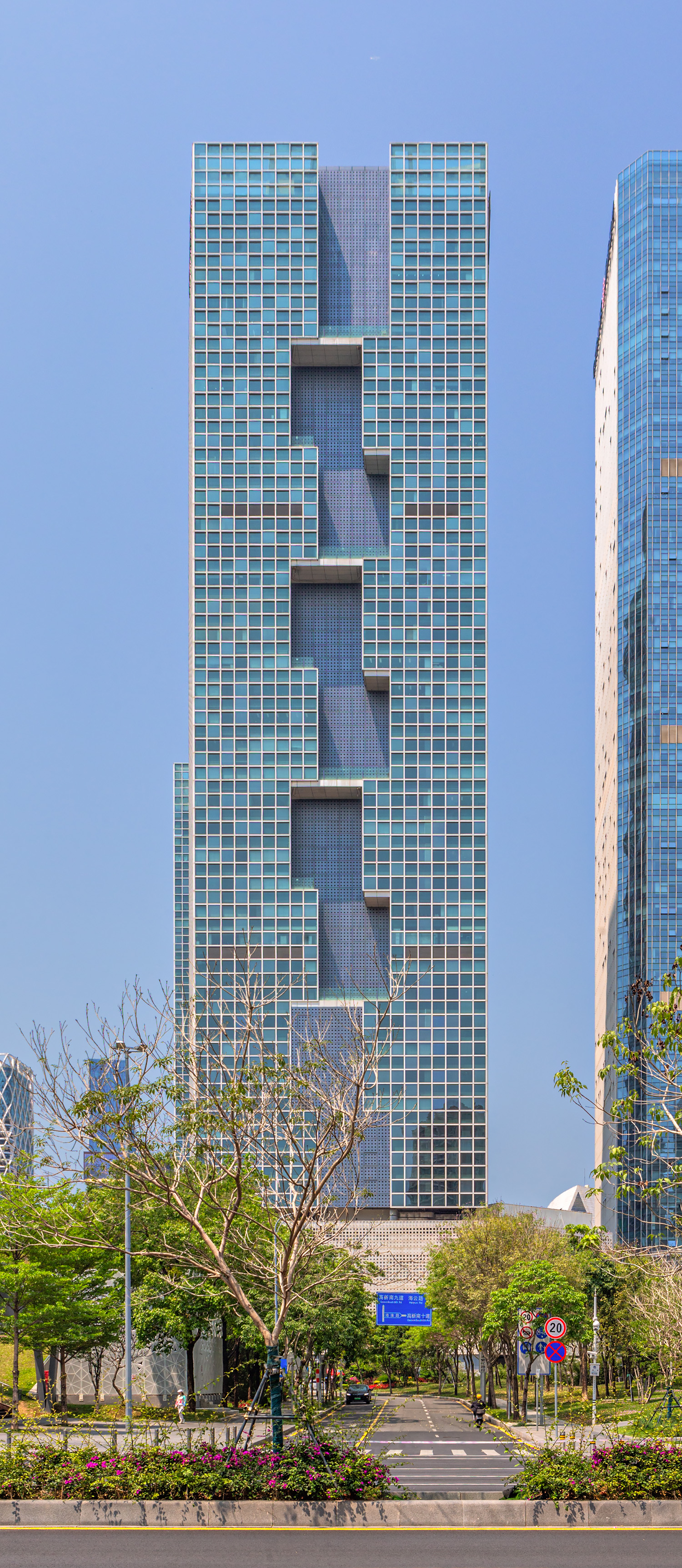 Baidu Headquarters East Tower - View from the east&nbsp;