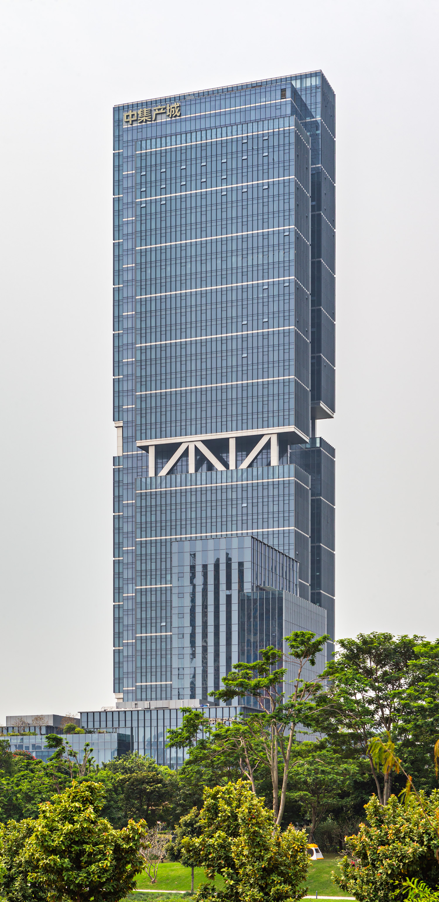 CIMC Shenzhen Qianhai East Tower - View from the north 