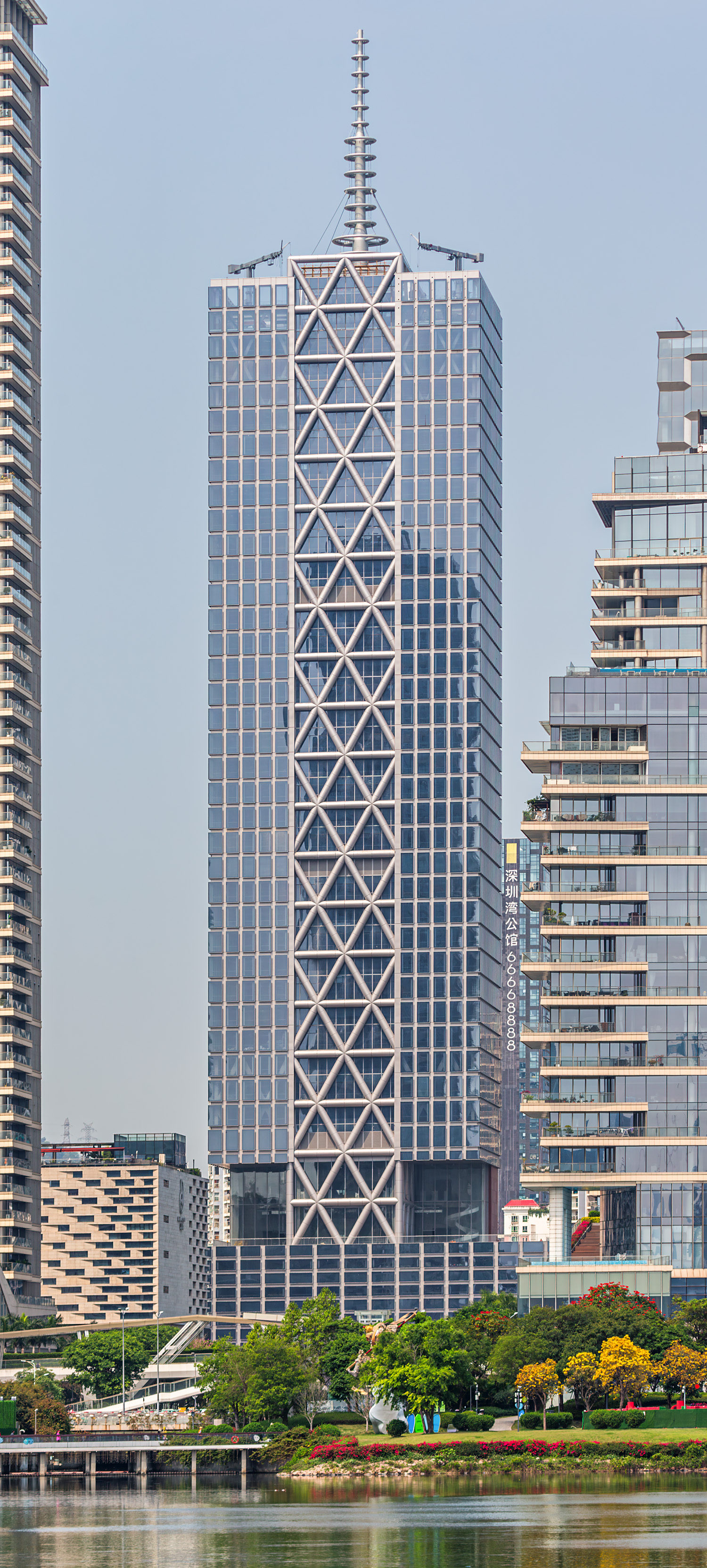 CSCEC Steel Headquarters - View from the east 