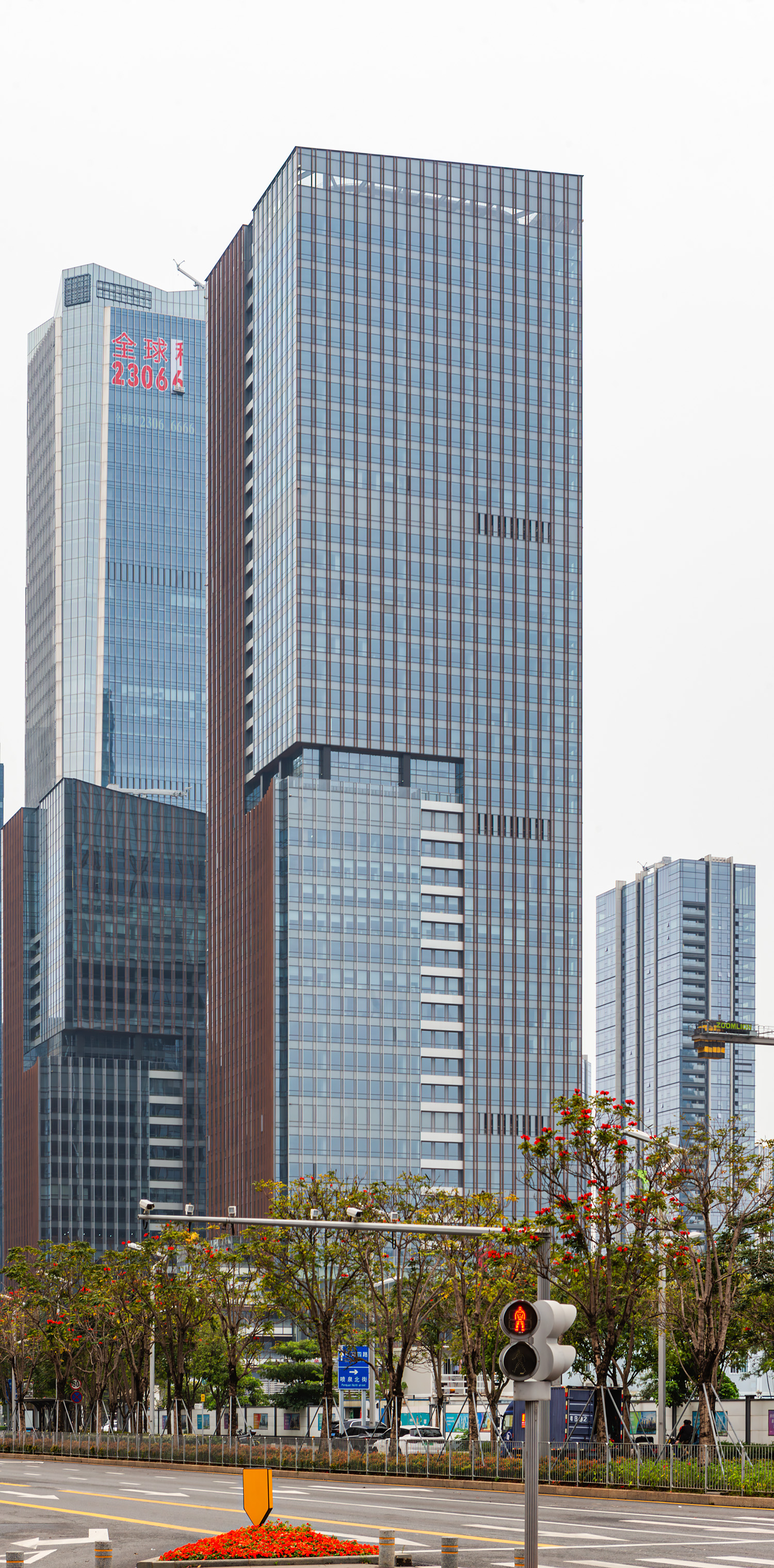 CTF & New World Development Tower 1 - View from the north 