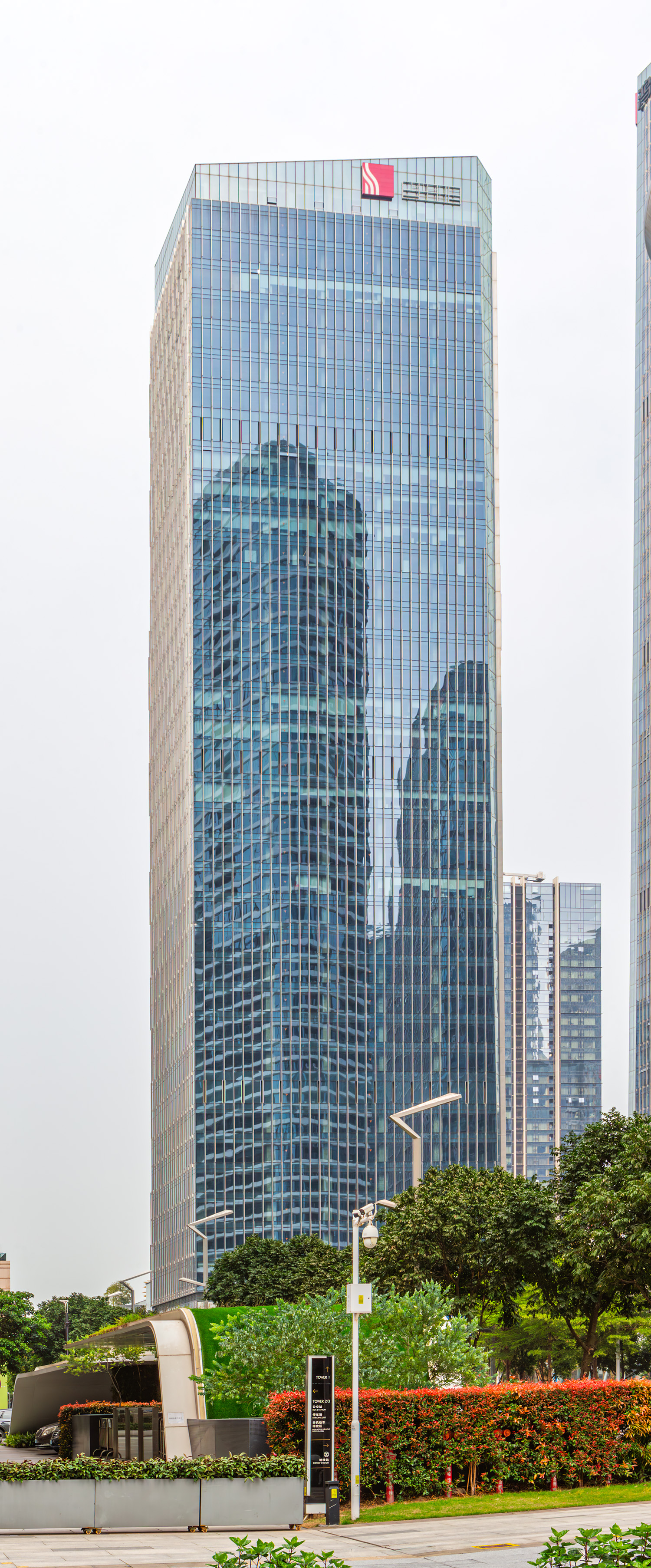 China Horoy Qianhai Guanze Office Tower B - View from the east&nbsp;