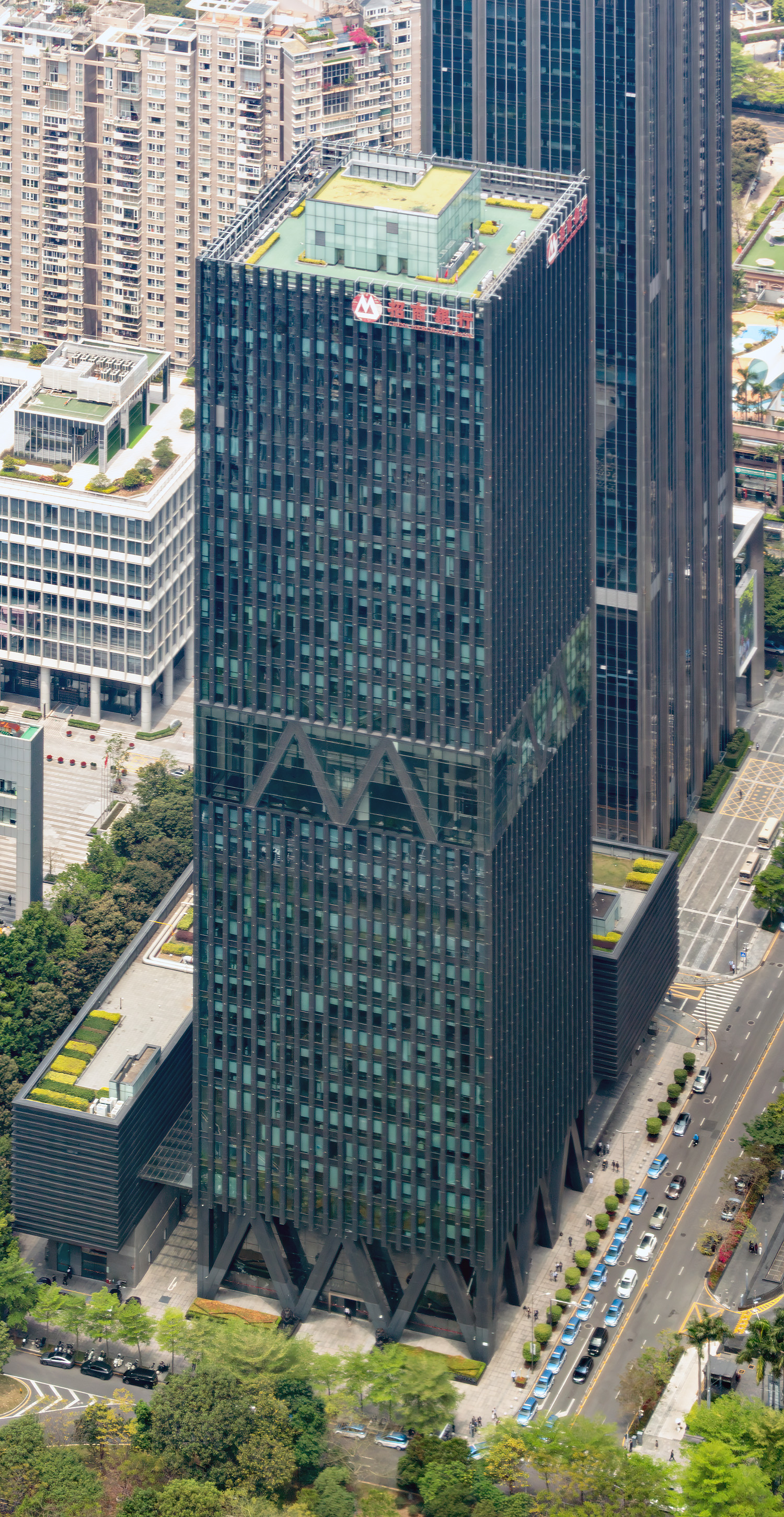 China Merchants Bank - View from Ping An Finance Center&nbsp;