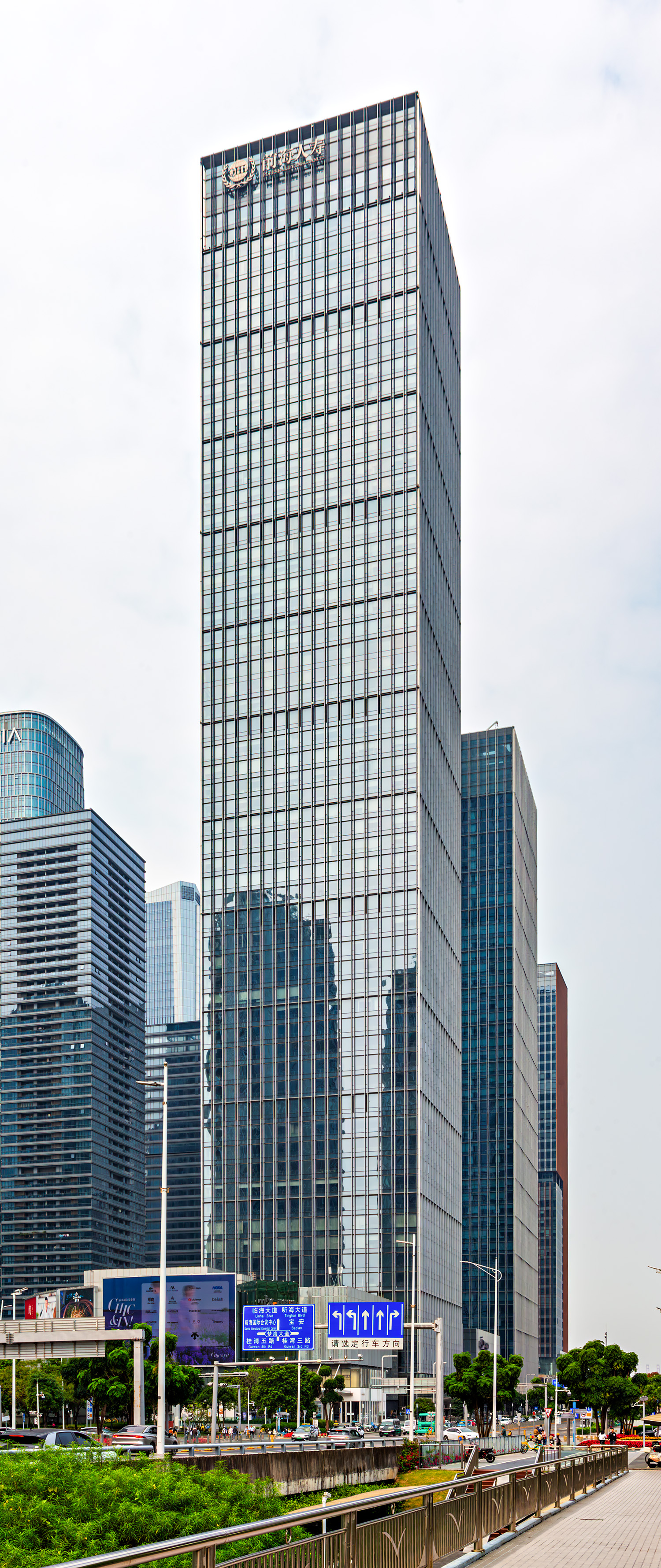 China Resources Qianhai Center Tower 1 - View from the east 