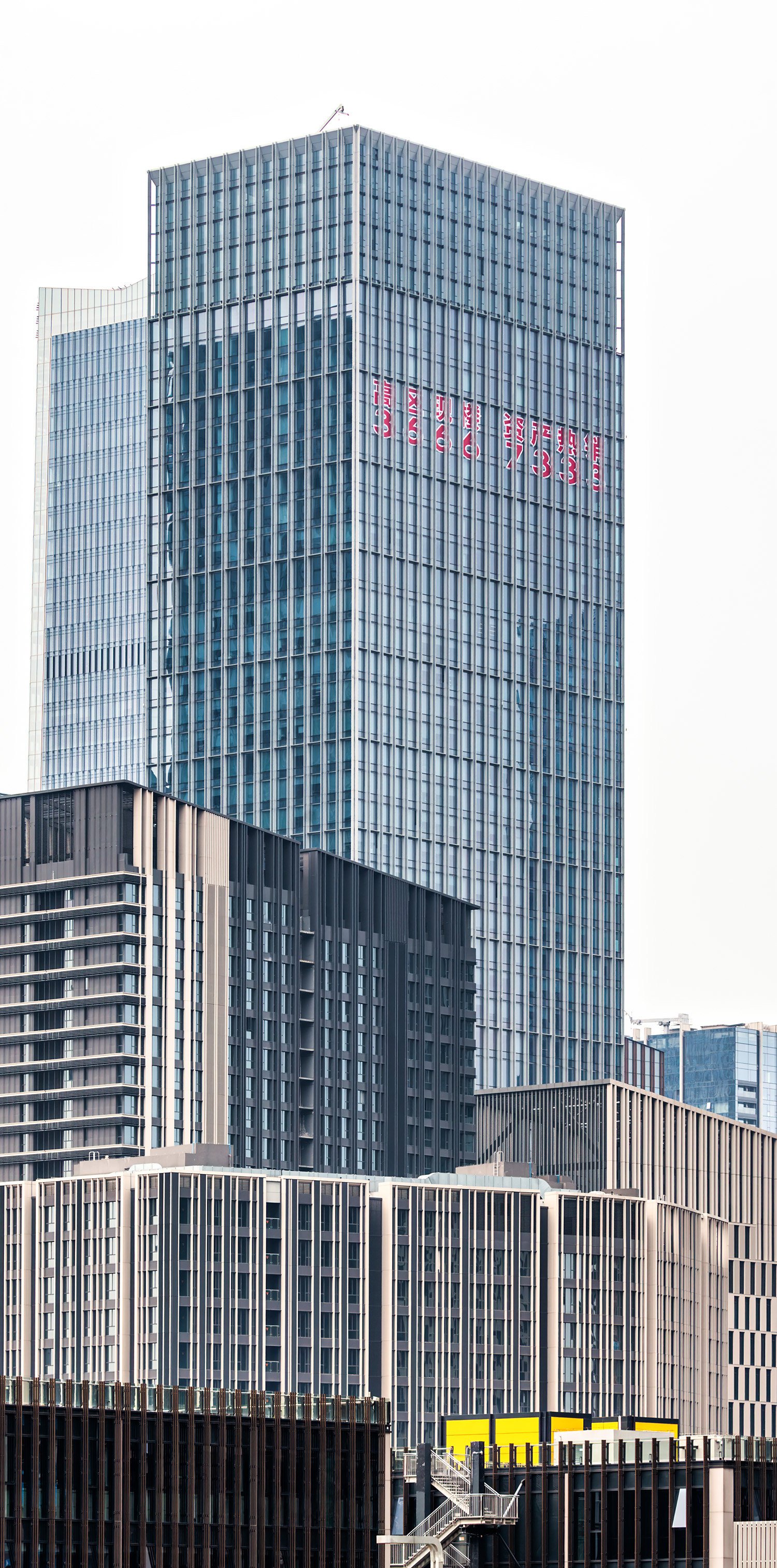 China Resources Qianhai Center Tower 2 - View from the northeast&nbsp;