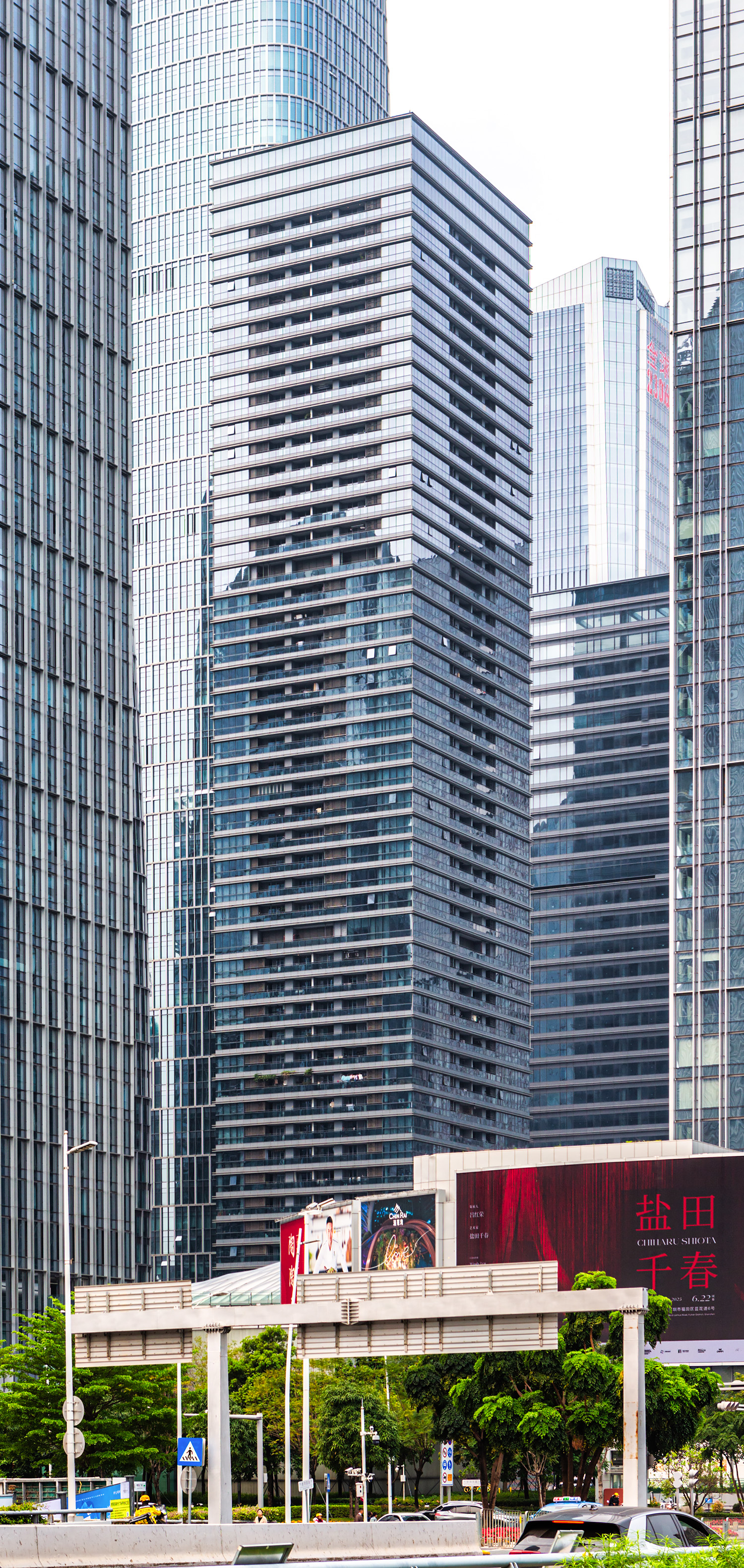 China Resources Qianhai Center Tower 4 - View from the northeast 