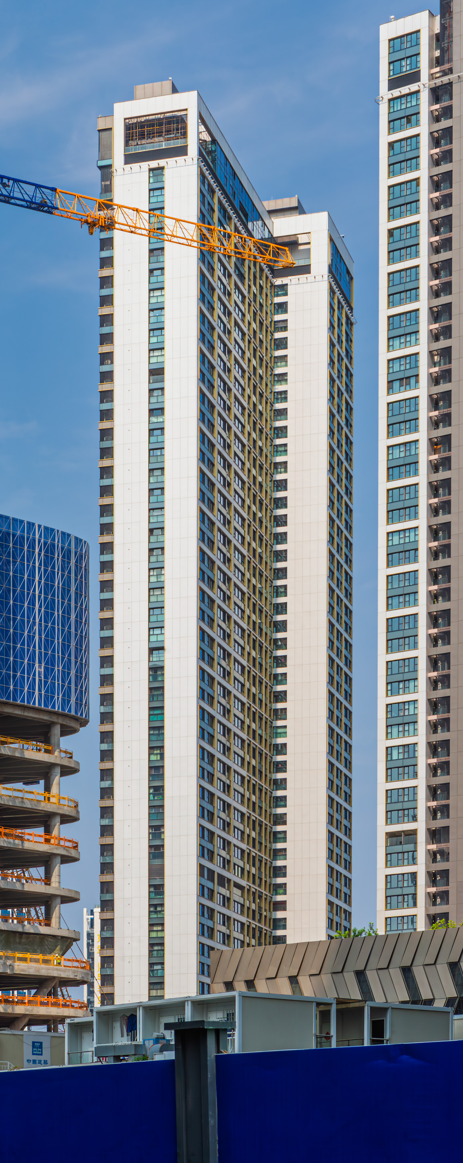China Resources Shenzhen Bay Yuefu Phase 1 Tower 1 - View from the southwest 