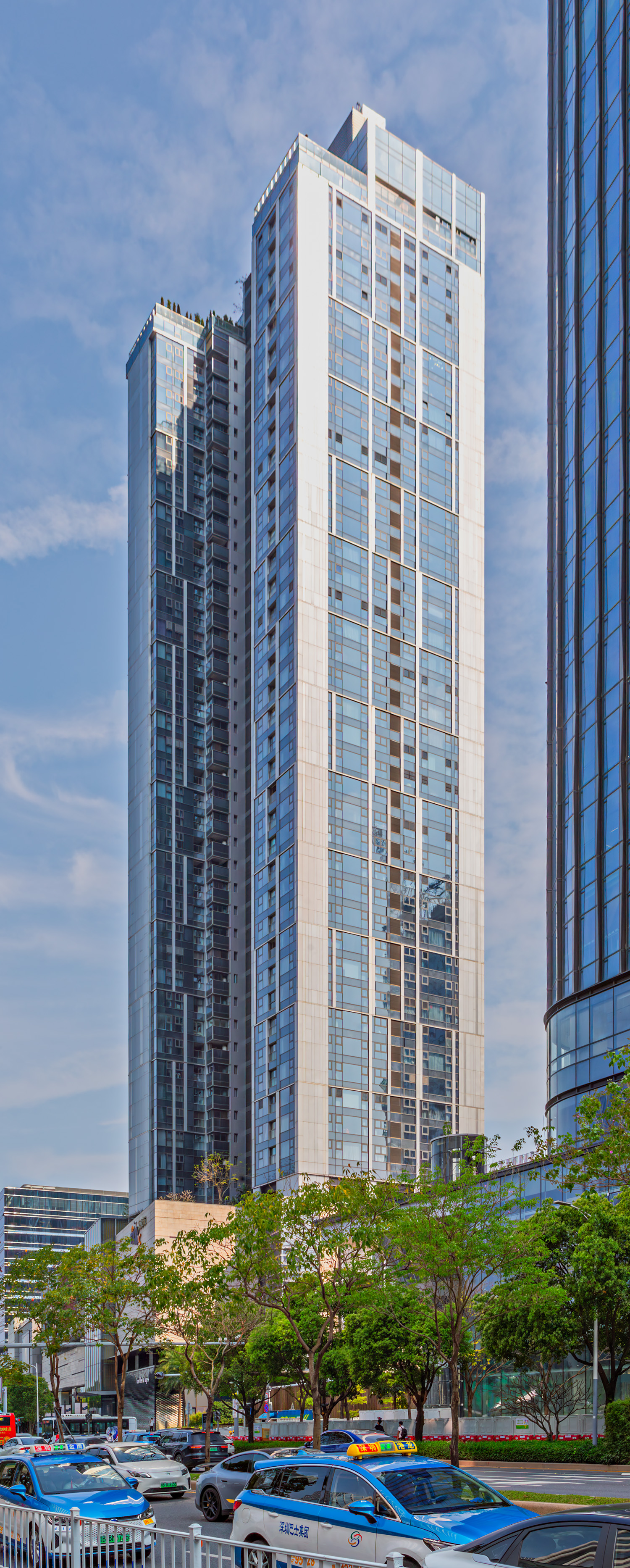 China Resources Shenzhen Bay Yuefu Phase 2 Tower 1 - View from the northwest 