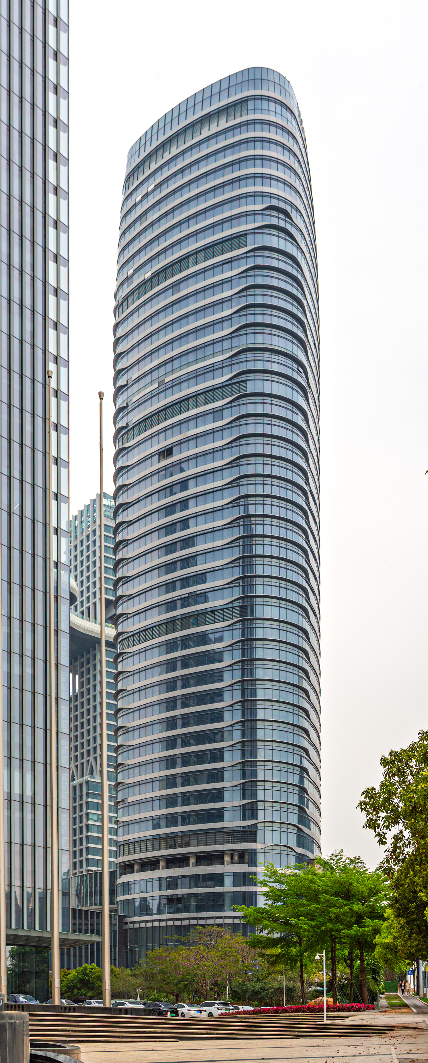 Chiwanhui Plaza Tower 1 - View from the west 