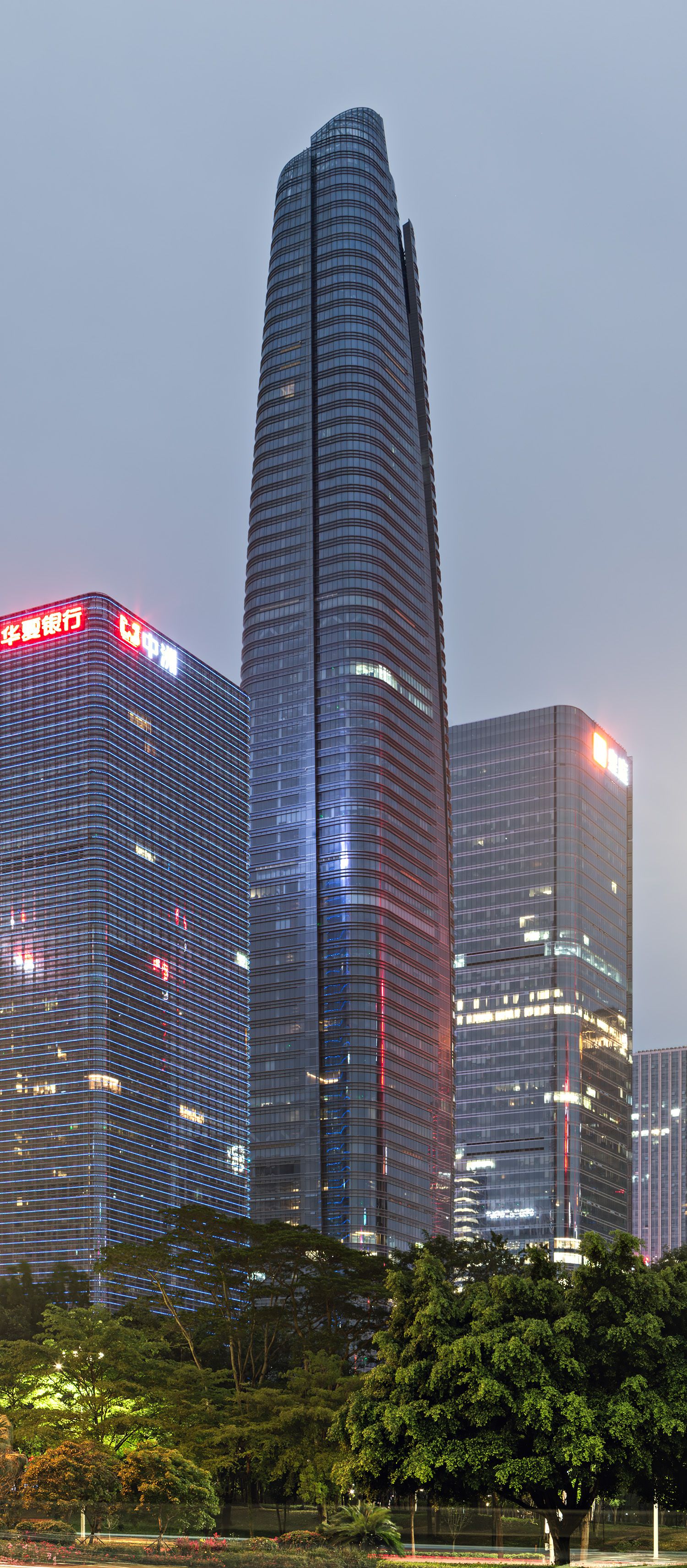 Dabaihui Plaza - View from the northwest 