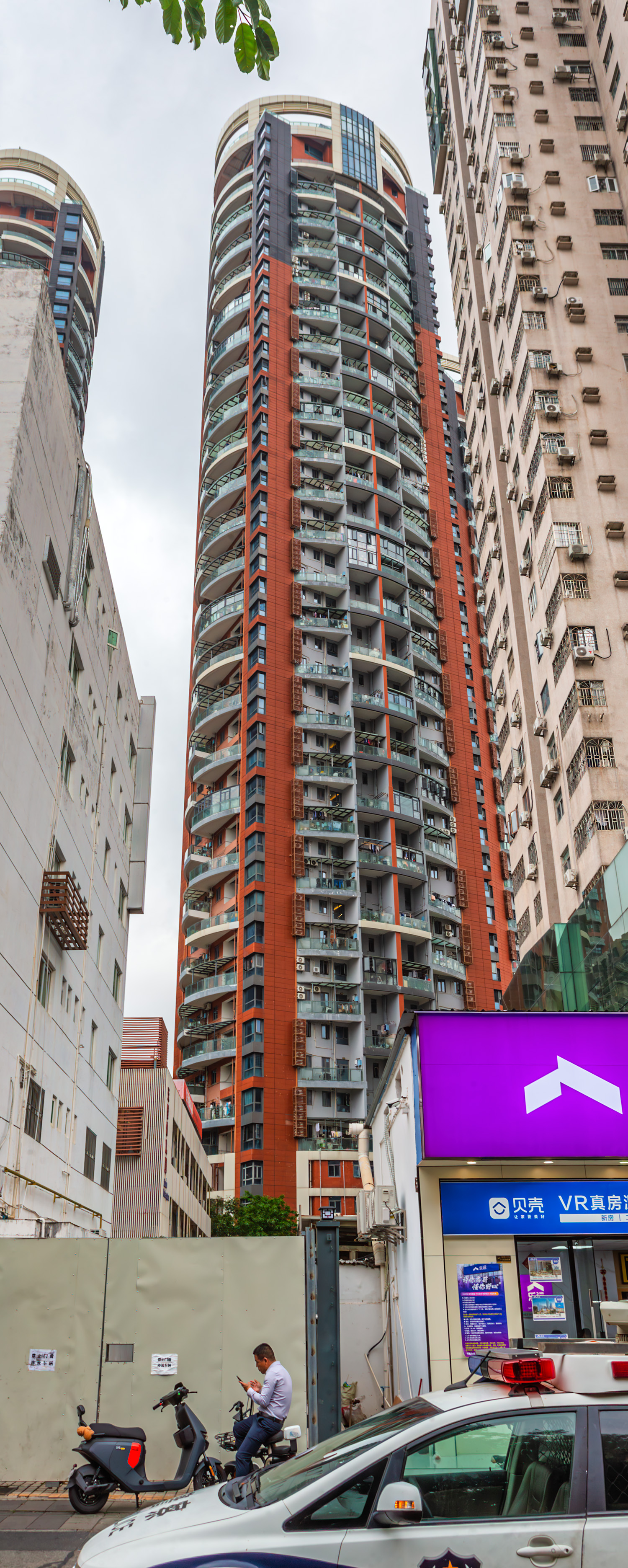 Dehong World Tower G - View from the east 