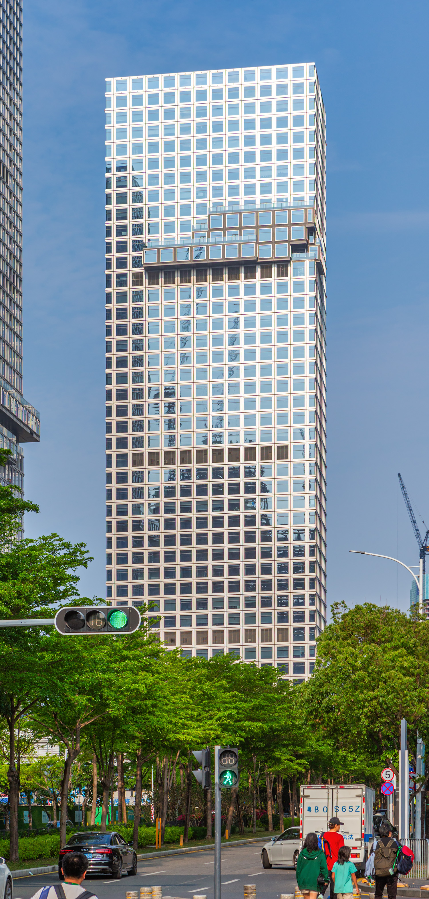 Digital China Headquarters Tower 2 - View from the west&nbsp;