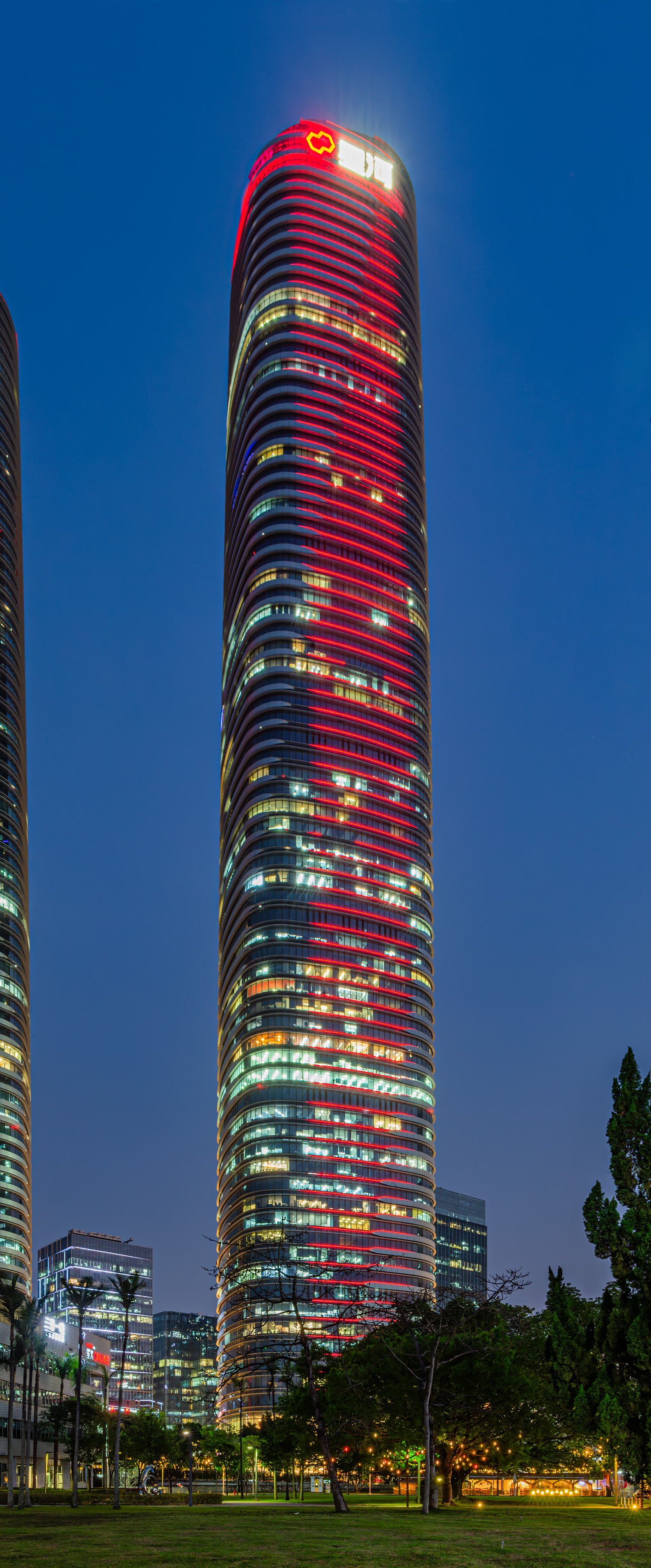 Galaxy World Tower 1 - View from the north 