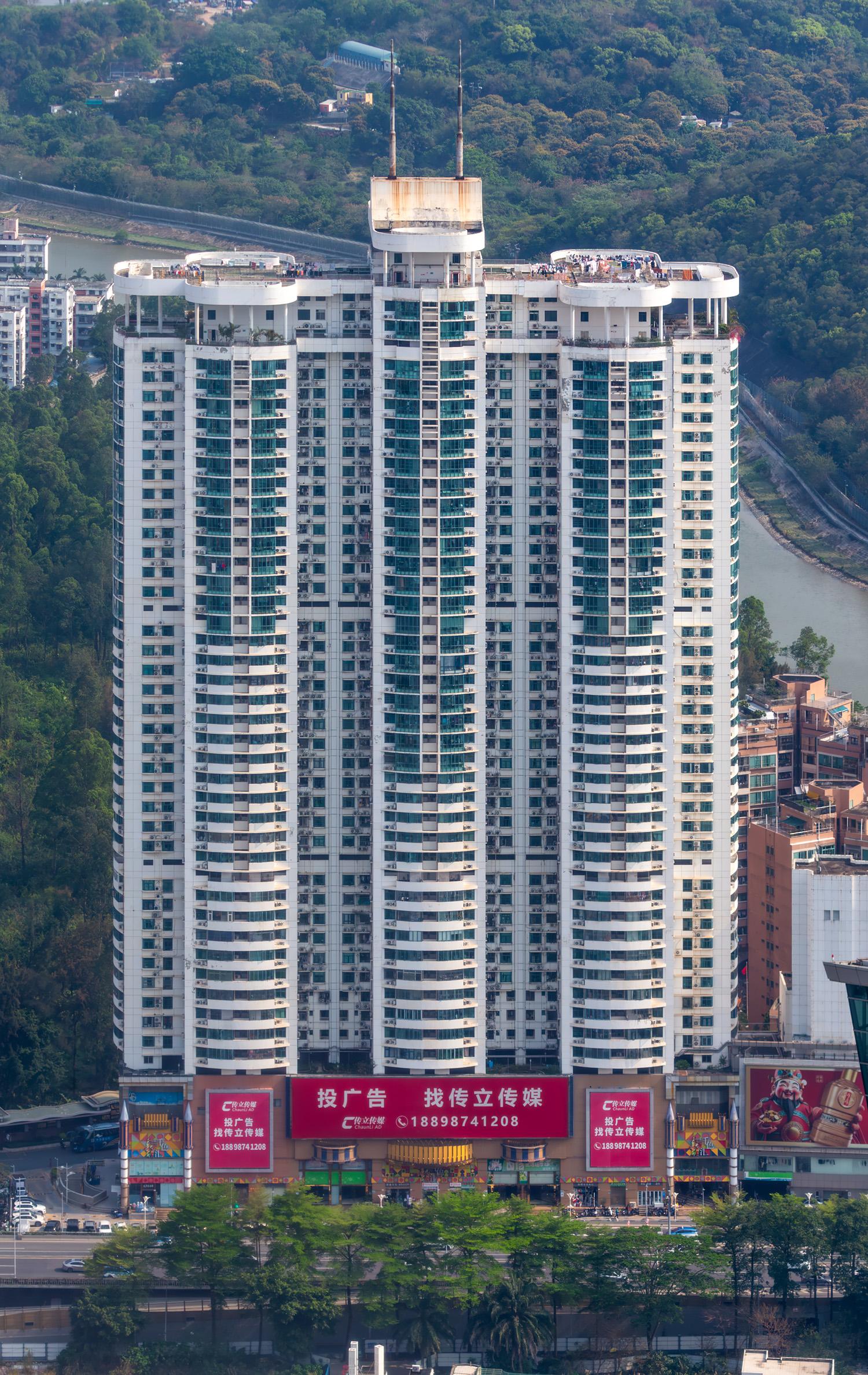 Grace Mansion - View from Shun Hing Square&nbsp;