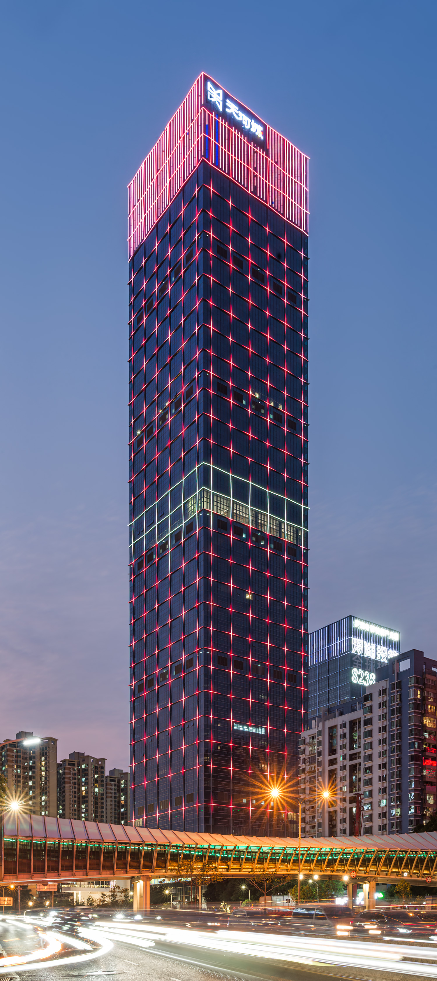Guangdong Landmark Building - View from the southeast 