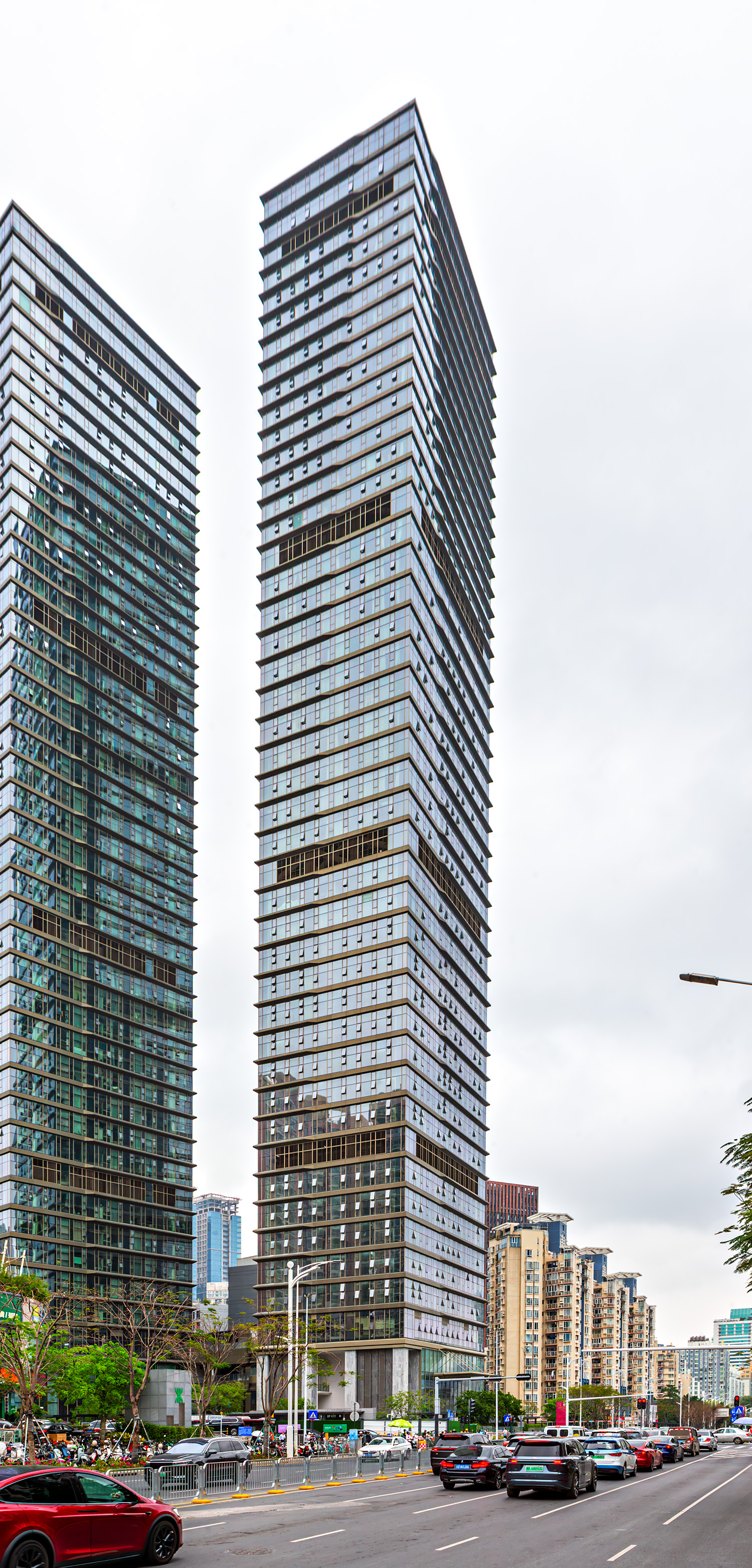 Hanshan Yuehai City Tower A - View from the south&nbsp;
