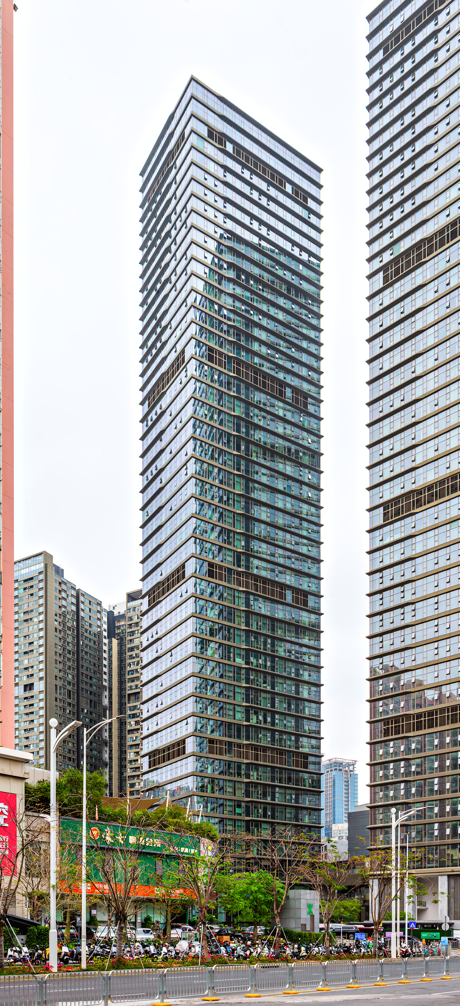 Hanshan Yuehai City Tower B - View from the southeast&nbsp;