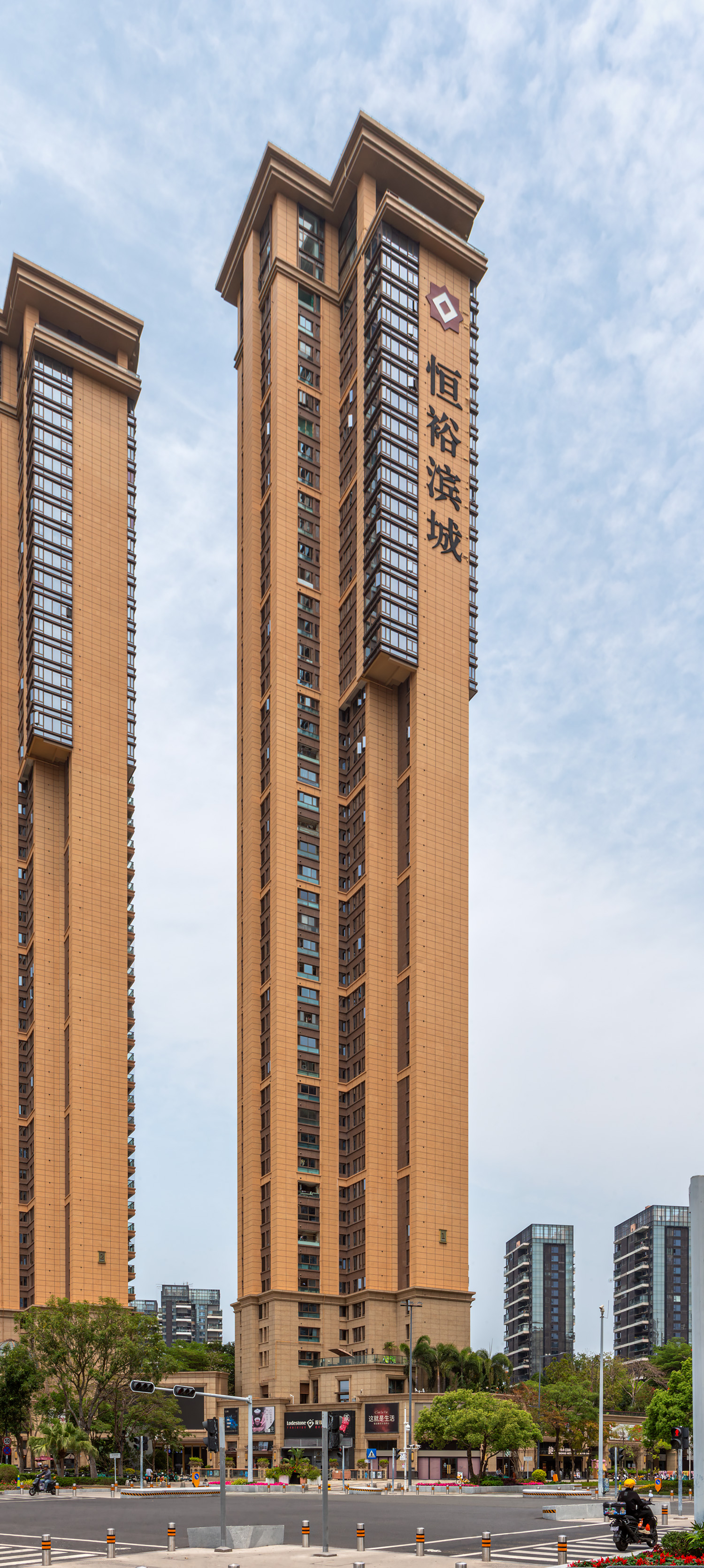 Hengyu Bincheng Phase 2 Tower 1 - View from the southwest&nbsp;