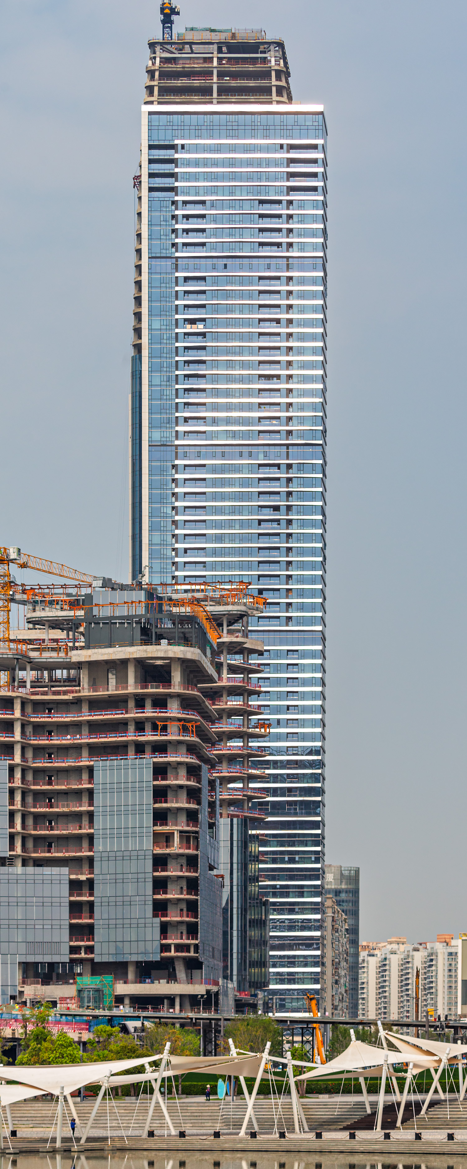 Hengyu Jinrong Center Block B - View from the east 