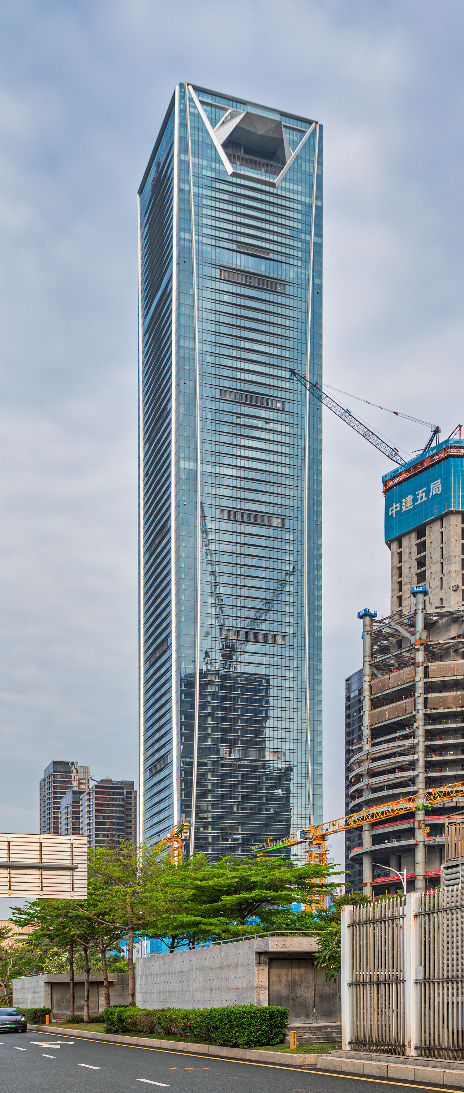 Huiyun Center - View from the east 