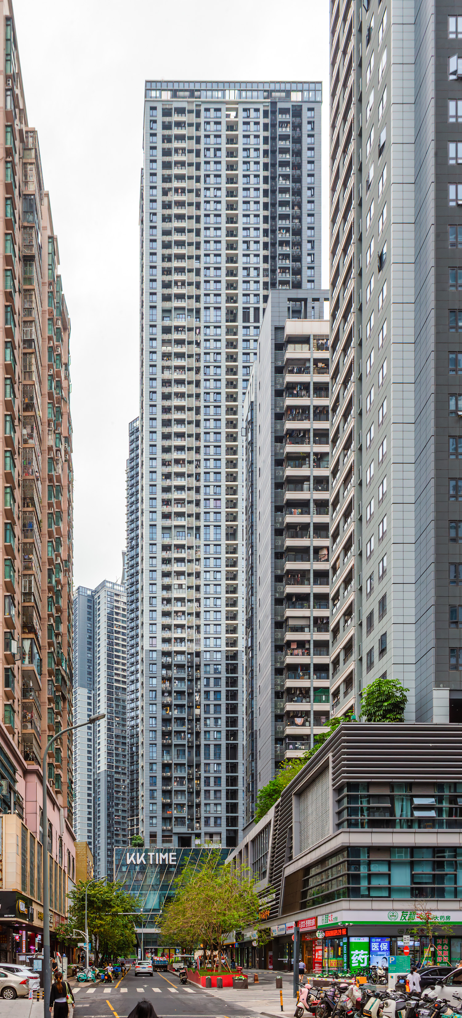 Kingkey Shuibei City Plaza Tower 6 - View from the south 