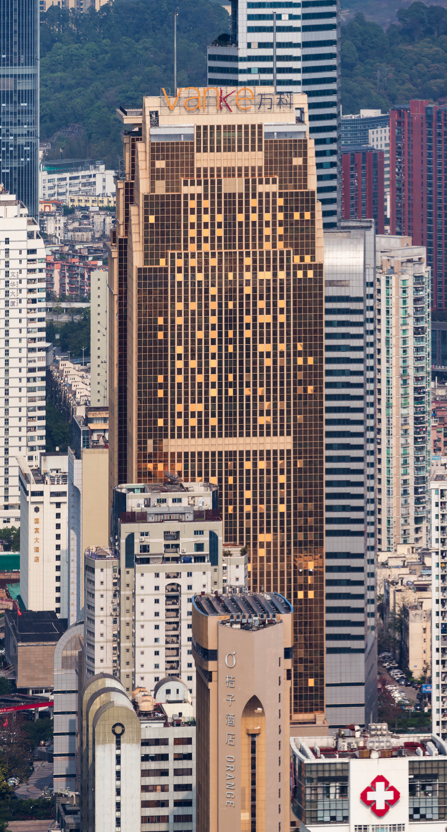 New Century Plaza West Tower - View from Shun Hing Square&nbsp;