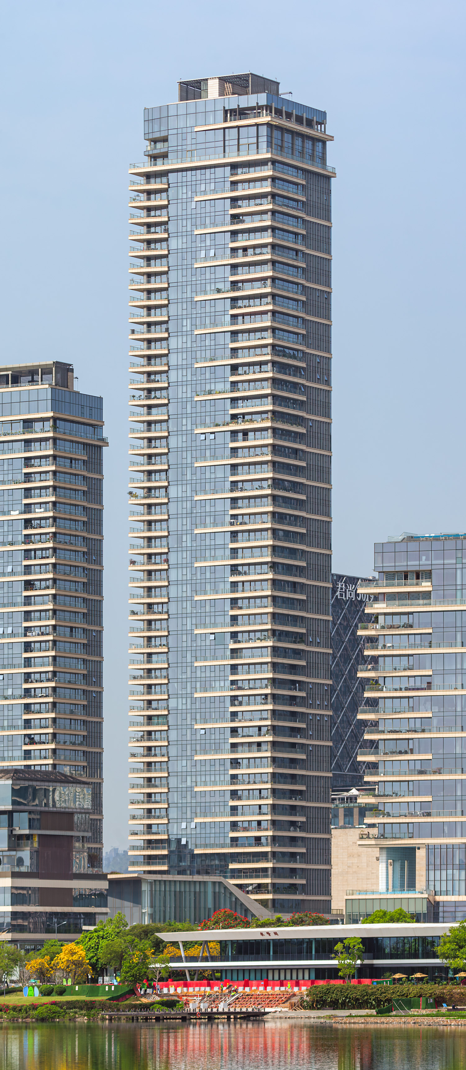 One Shenzhen Bay Tower 5 - View from the northeast&nbsp;