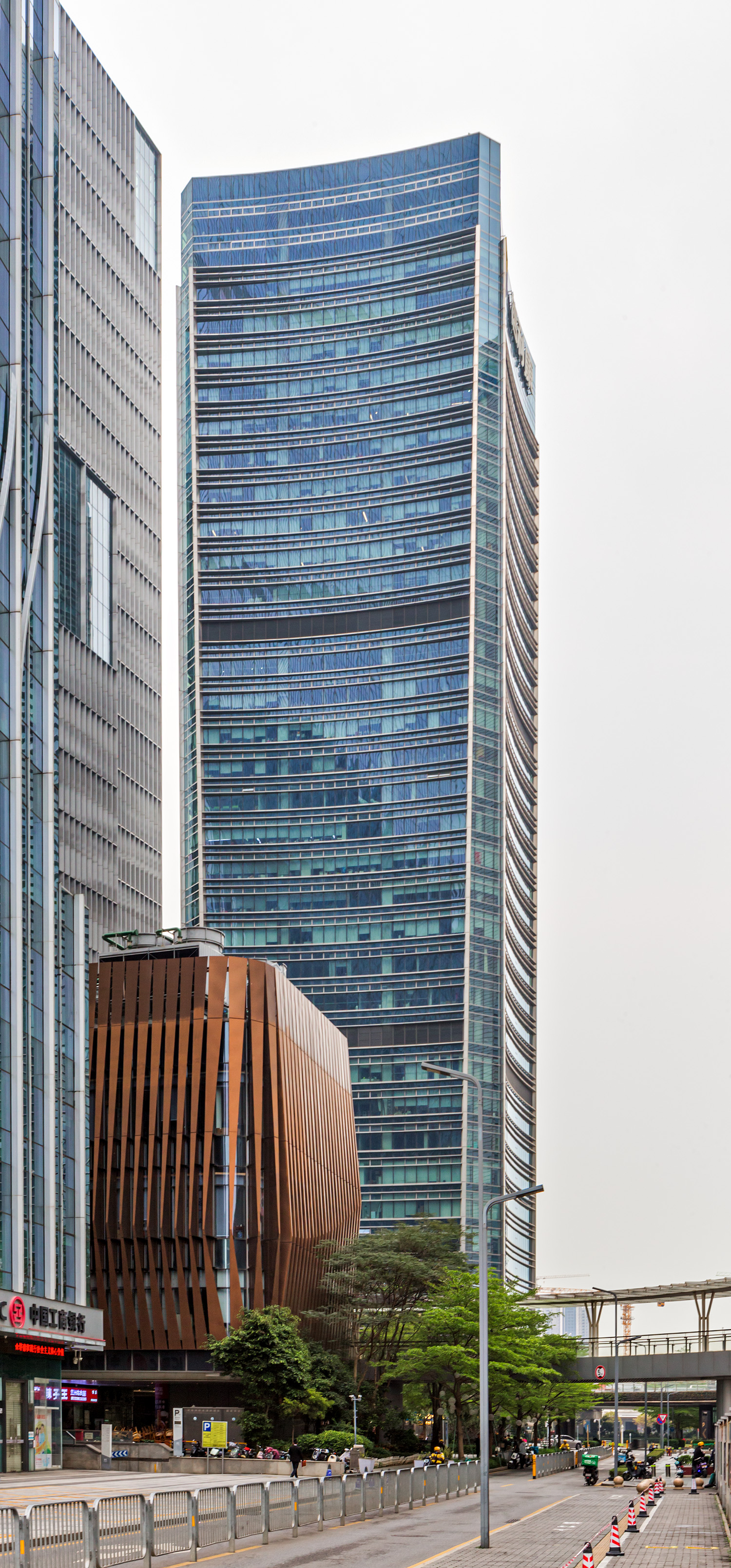 Qianhai Xinlikang Building - View from the northeast 