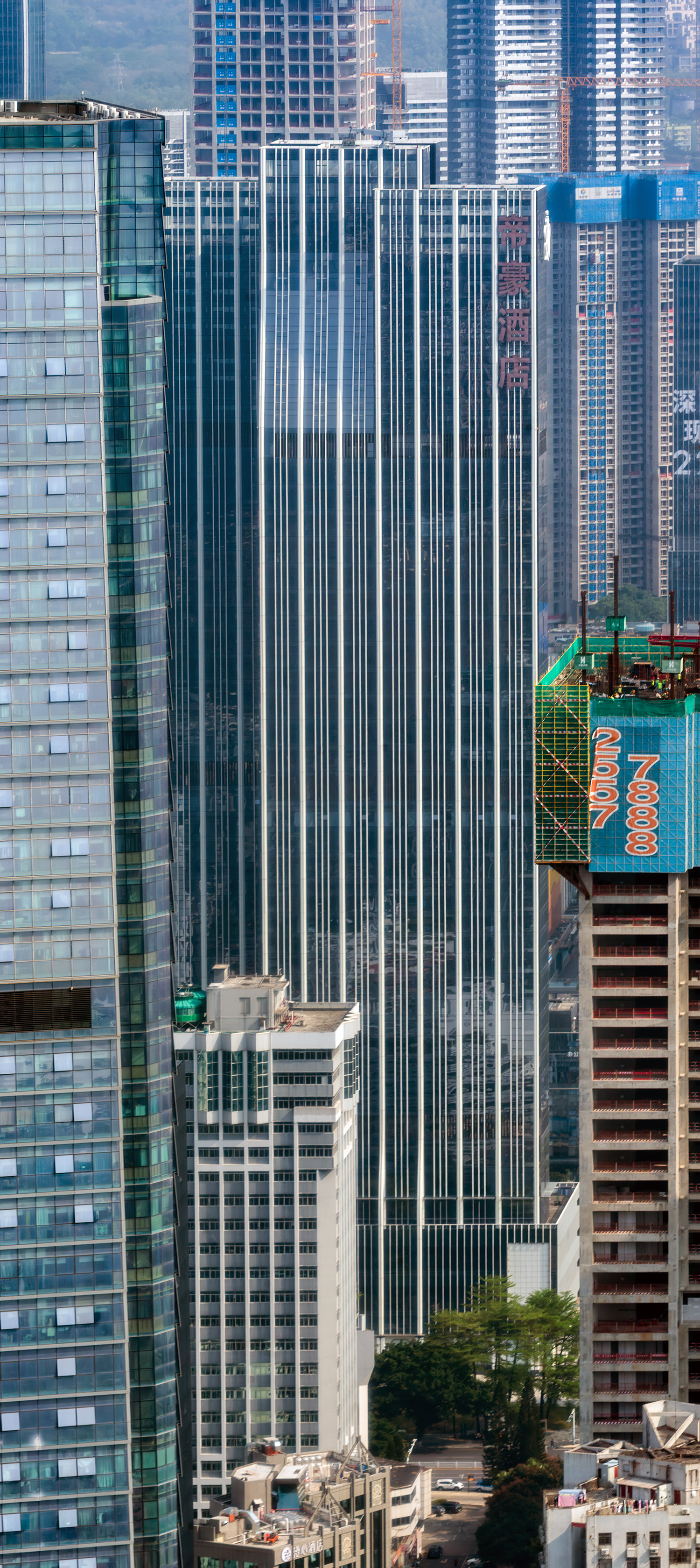 Regency Hotel - View from Shun Hing Square 