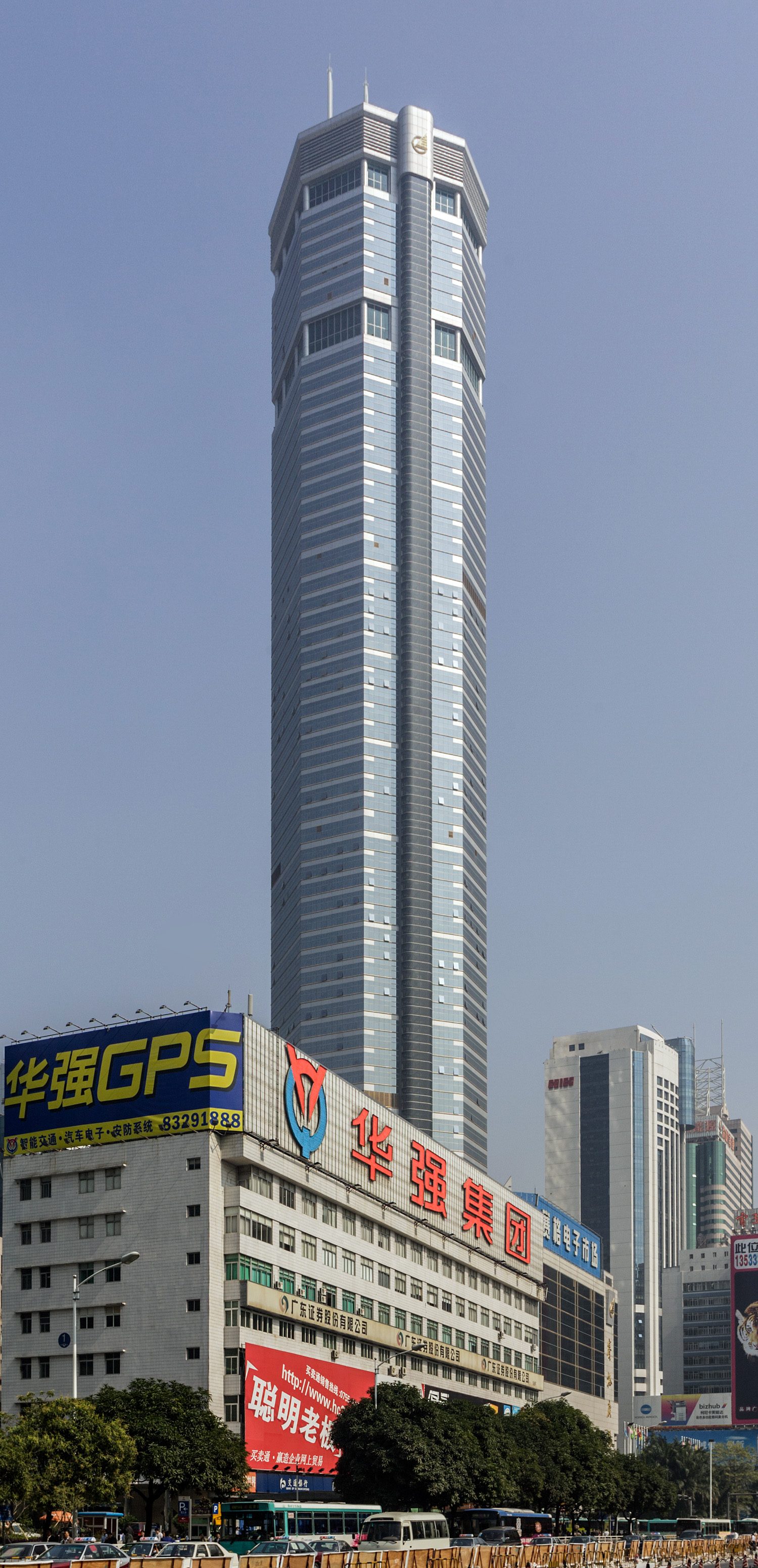 SEG Plaza - View from the southwest 