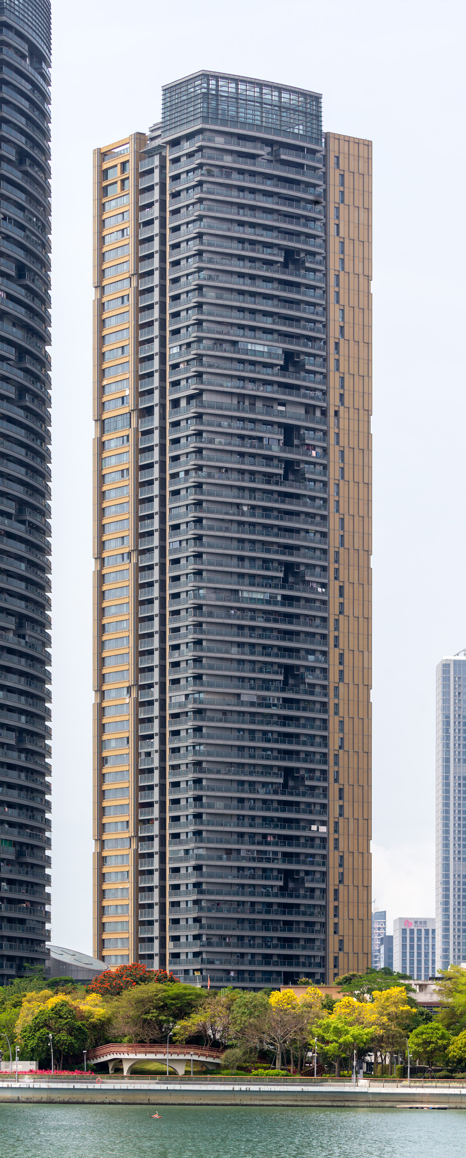 Seaworld Shangxi Garden Block A - View from the northeast 