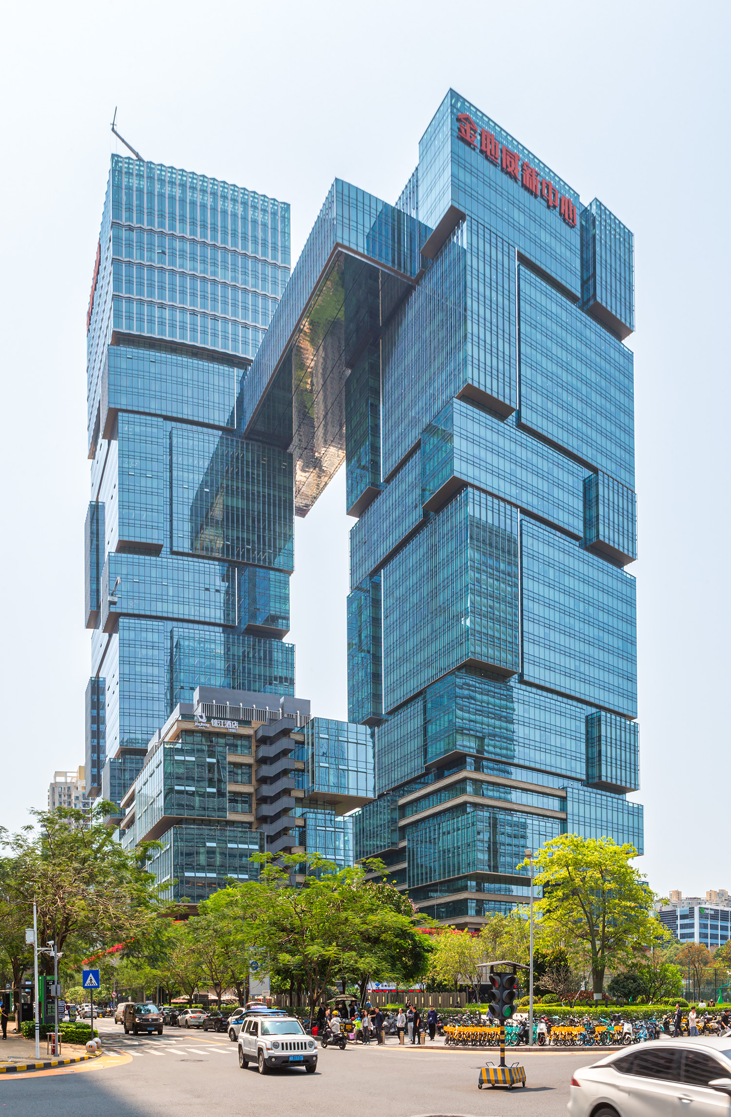 Shenzhen Gemdale Viseen - View from the north&nbsp;