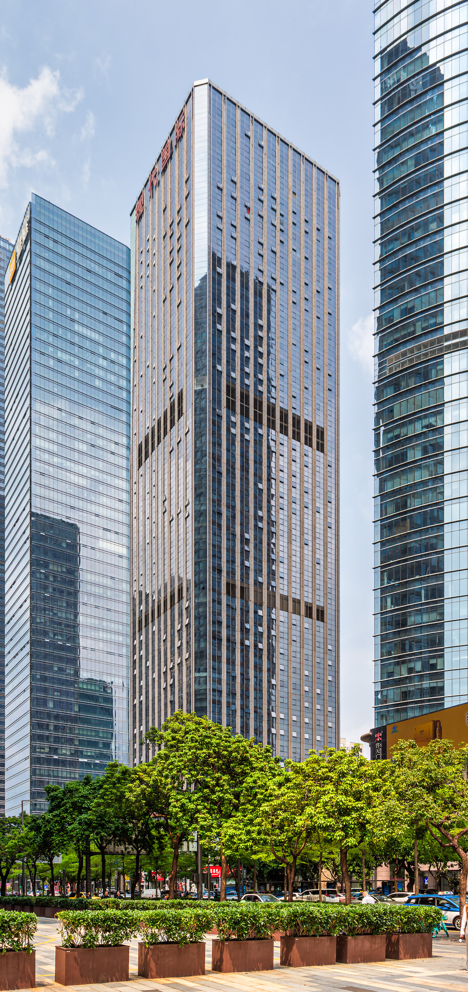 Shenzhen Modern International Tower - View from the southwest&nbsp;