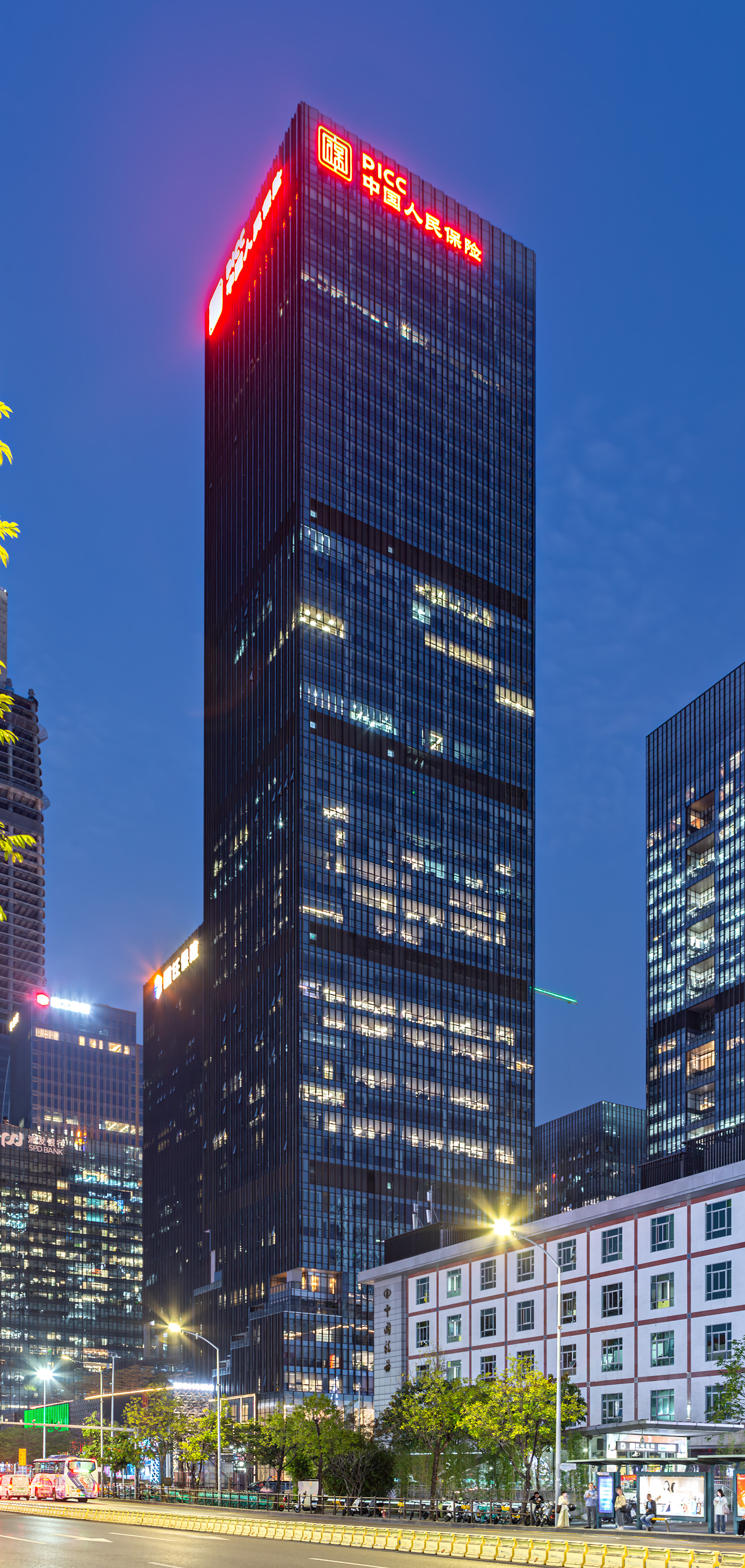 Sinotrans Logistic Centre - View from the south 