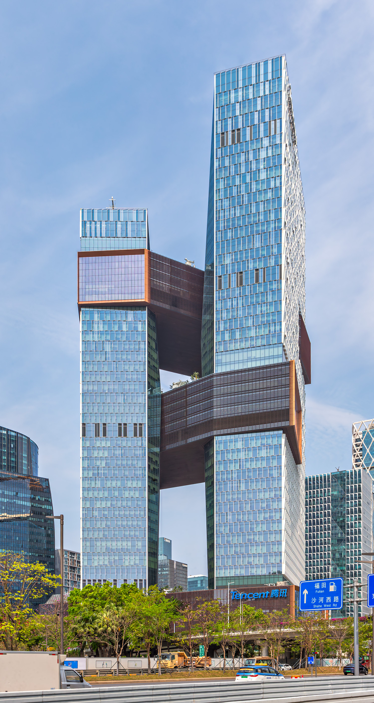 Tencent Seafront - View from the southwest 