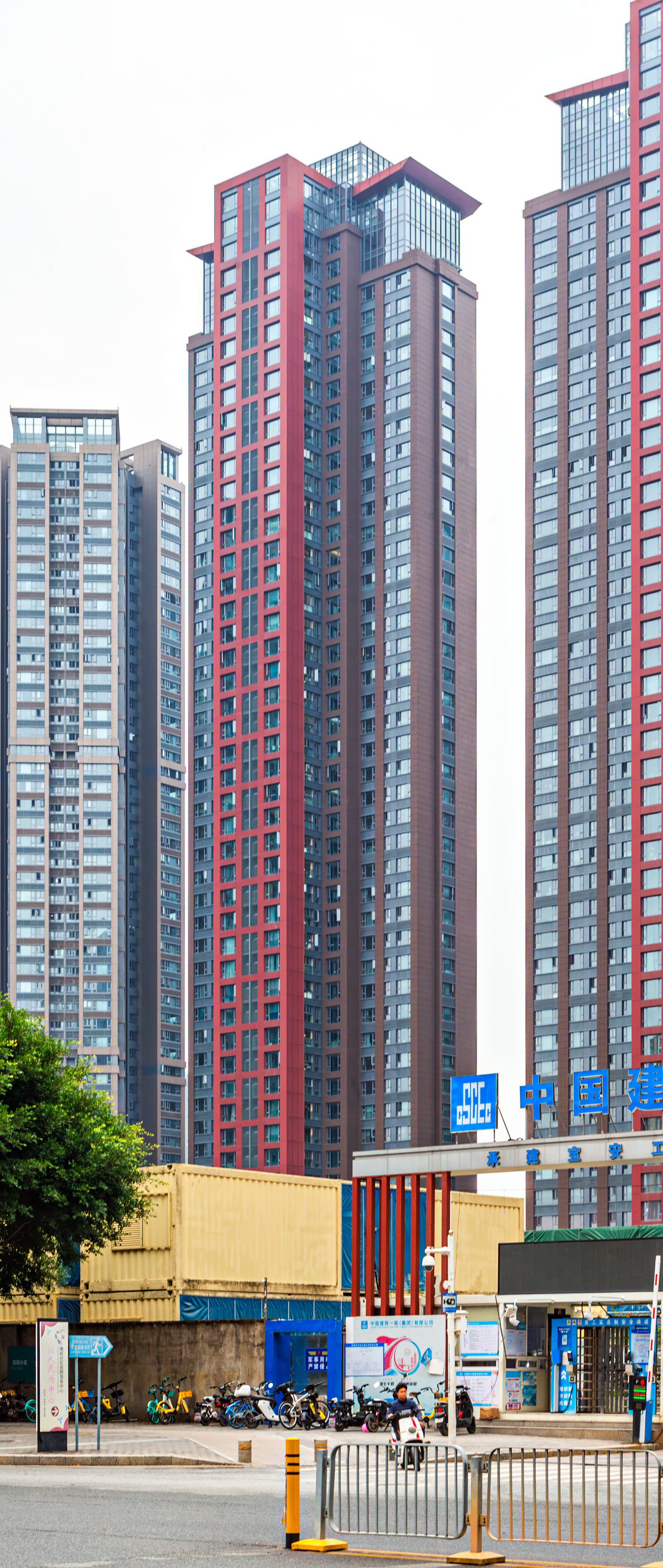 Xin Jinan Yihao Mansion Block 1C - View from the west 