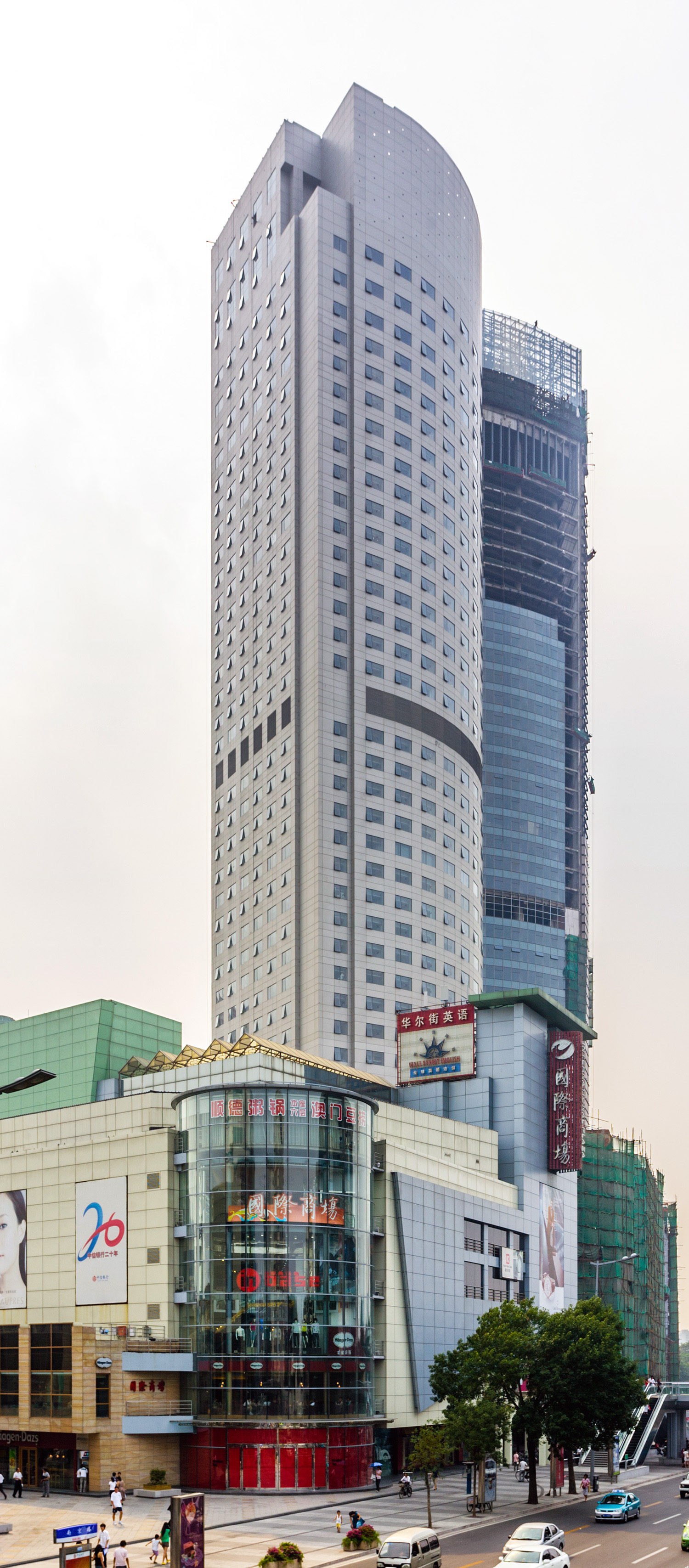 Tianjin Centre East Tower - View from the east 