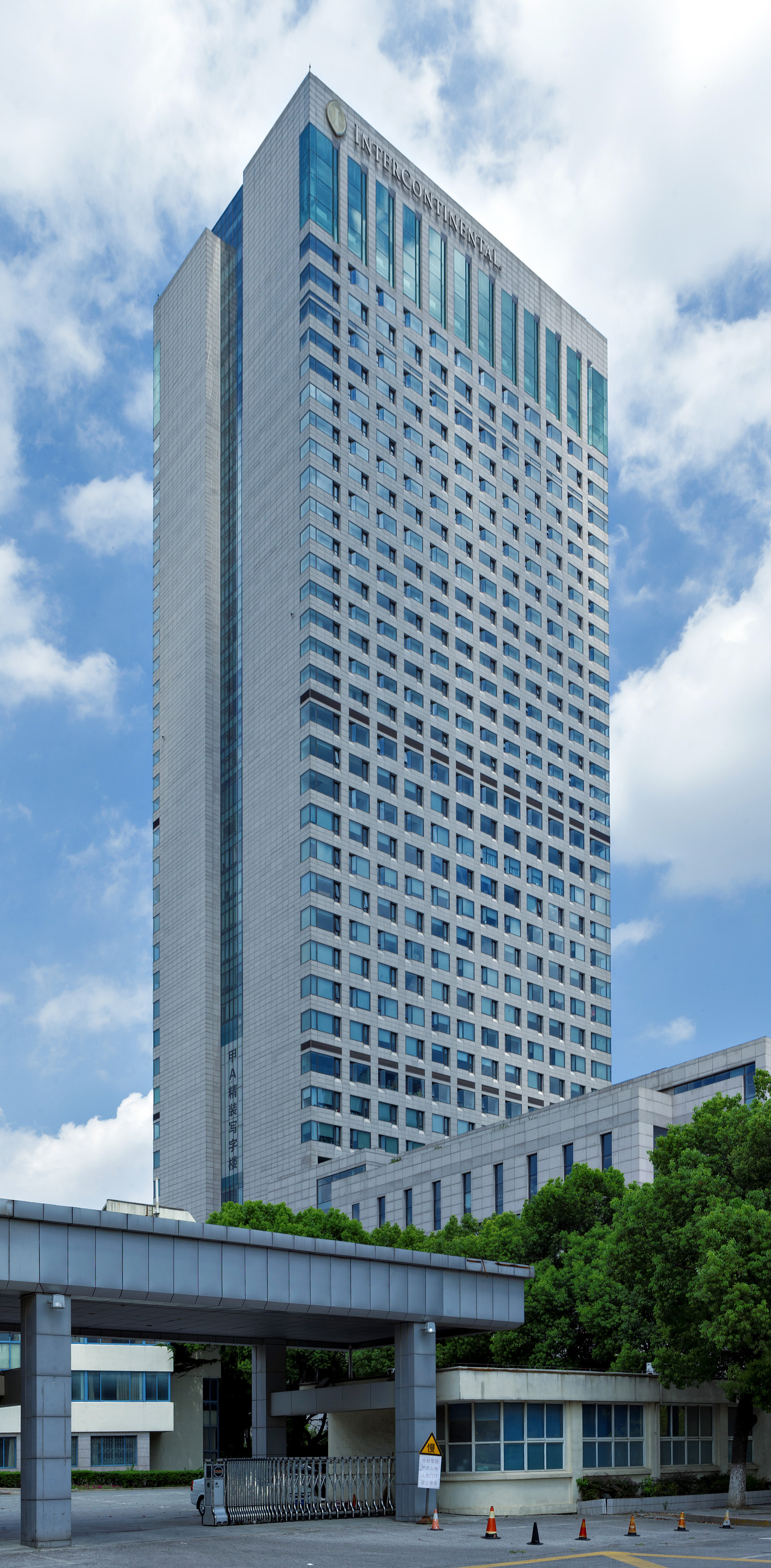 Intercontinental Hotel Wuxi - View from the south 