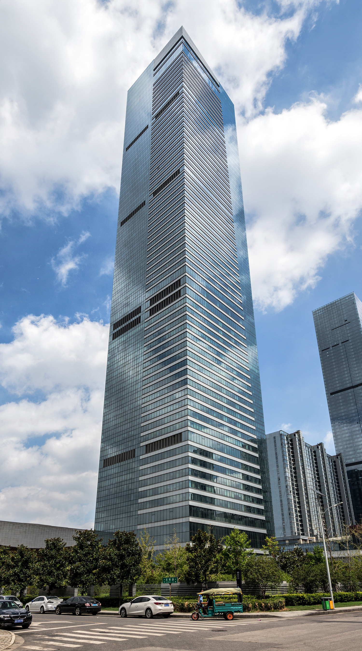 Wuxi International Finance Square - View from the south 