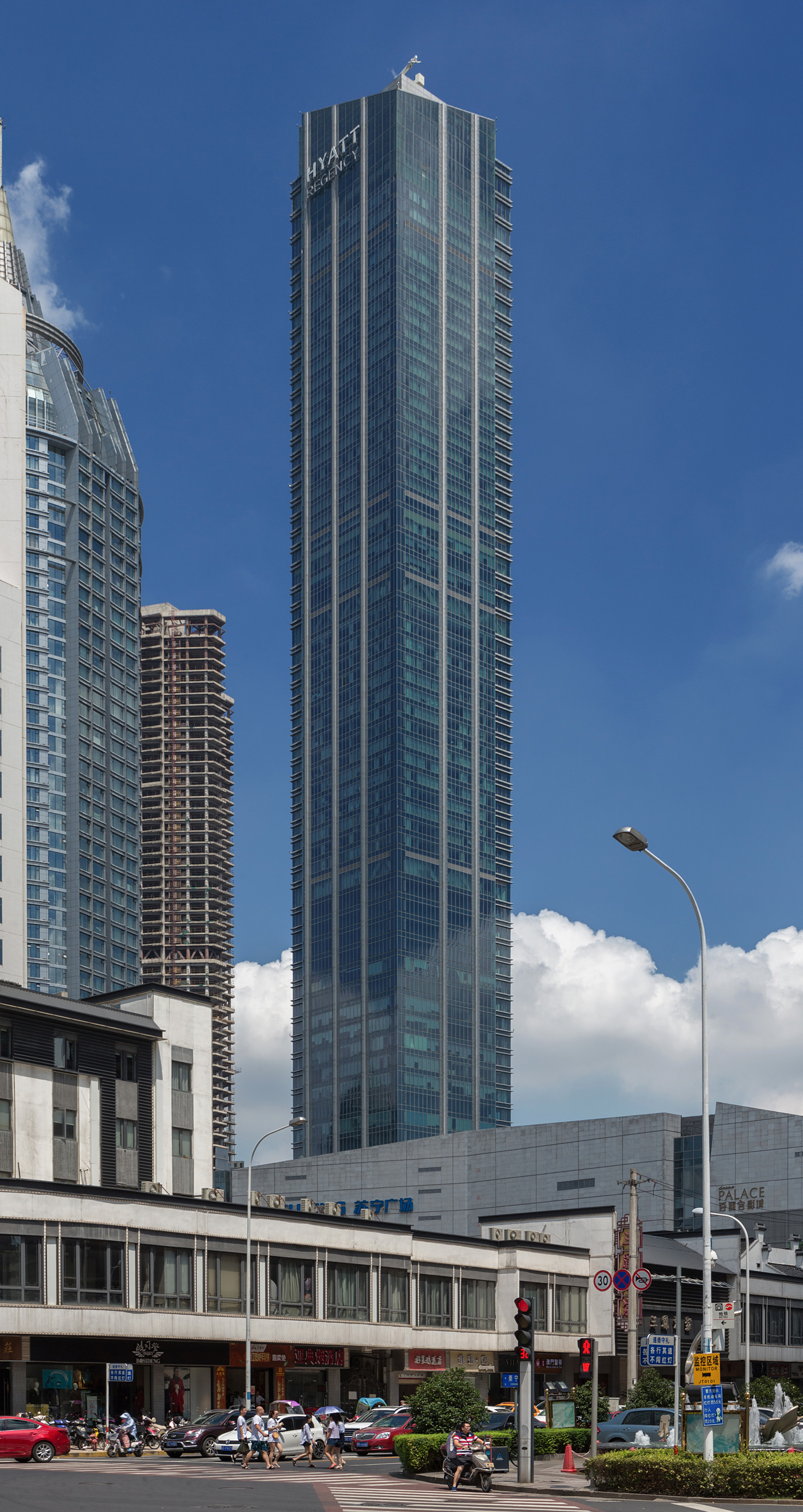 Wuxi Suning Plaza Tower 1 - View from the southwest 