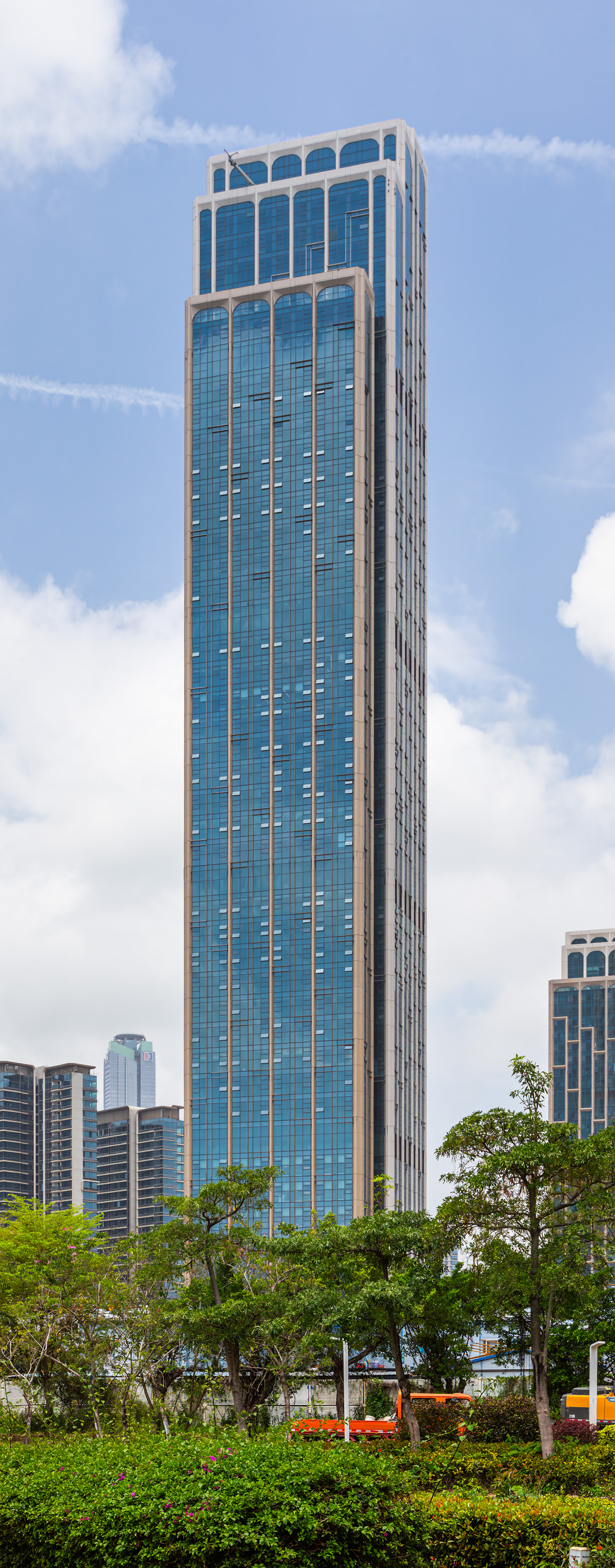 Huafa Plaza Tower 1 - View from the south&nbsp;