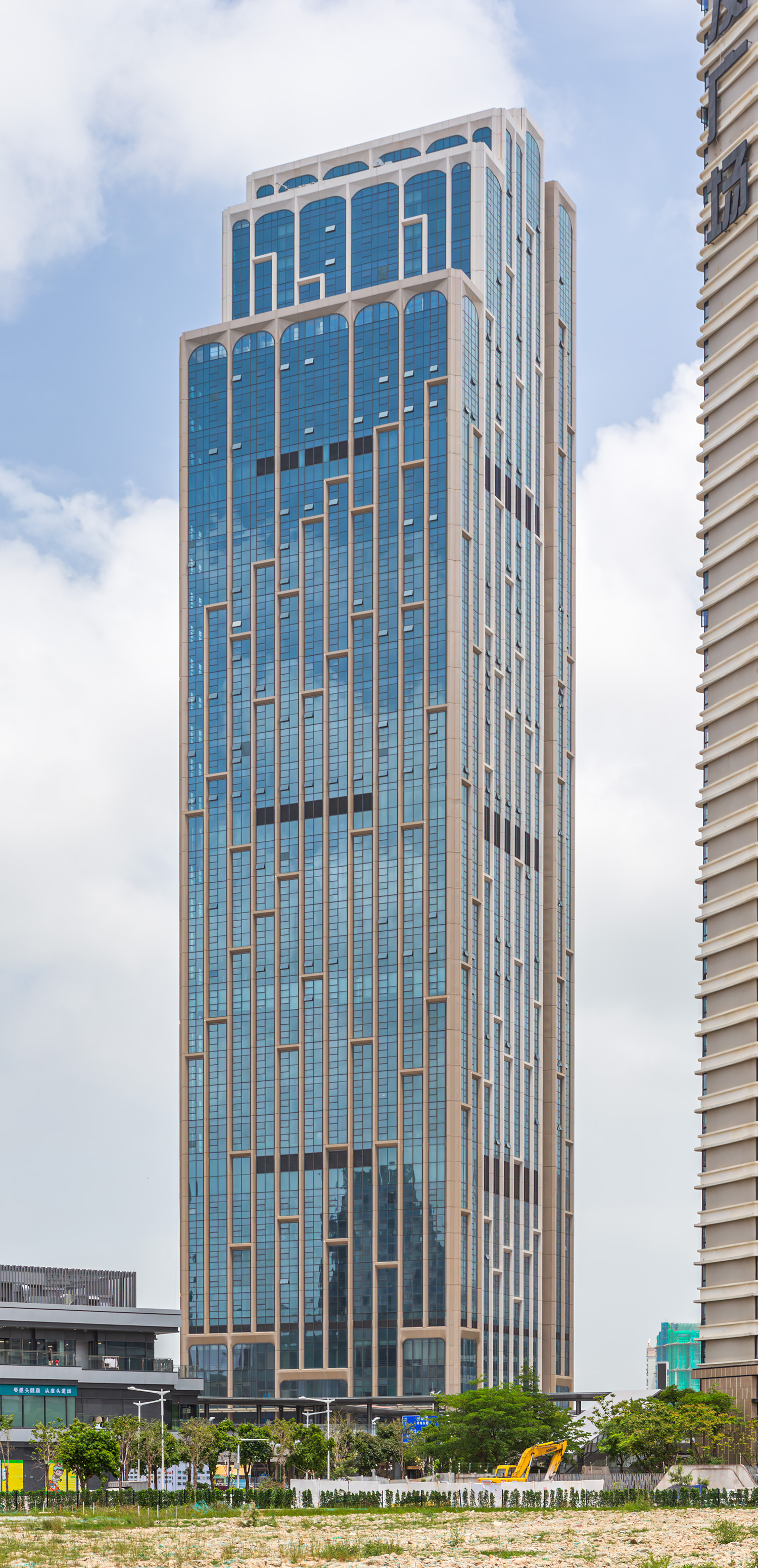 Huafa Plaza Tower 2 - View from the south&nbsp;