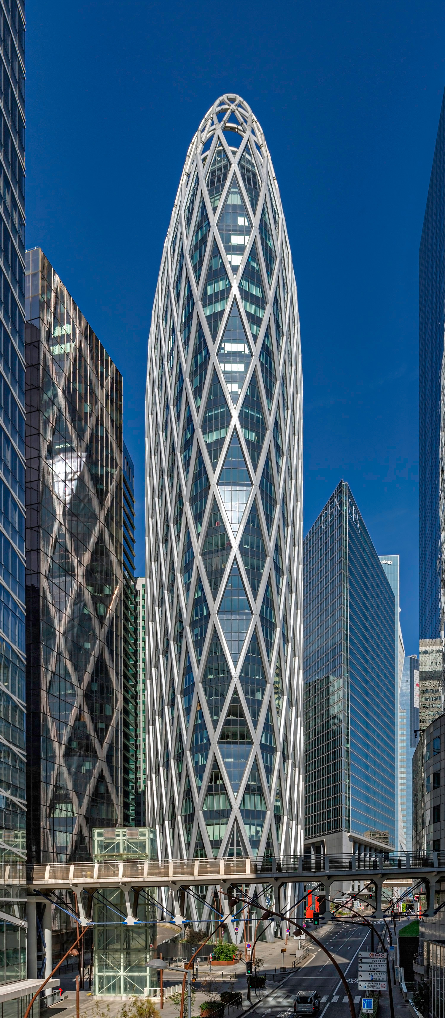 D2 Tower  - View from the east 