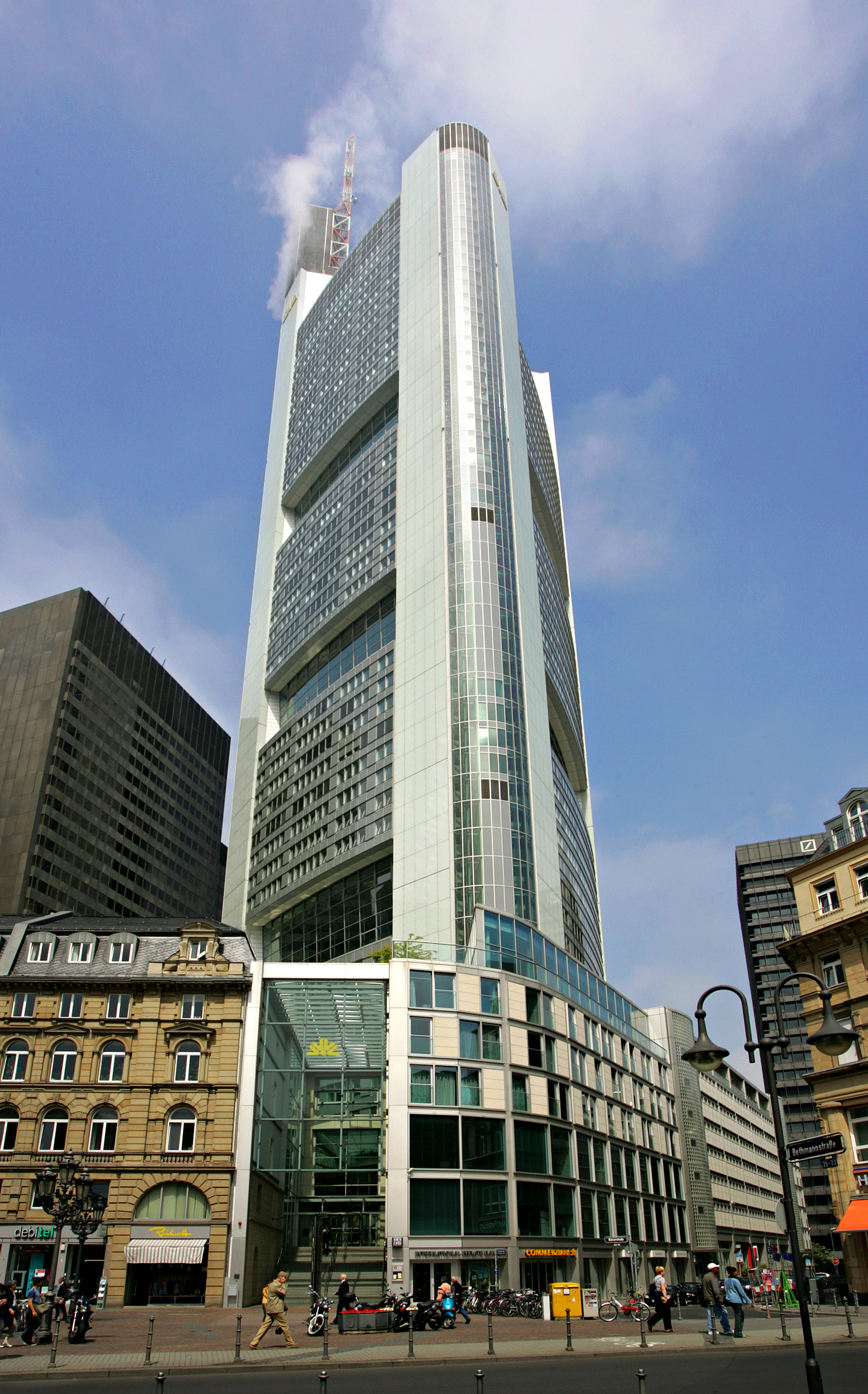 Commerzbank Tower - View from Kaiserplatz 