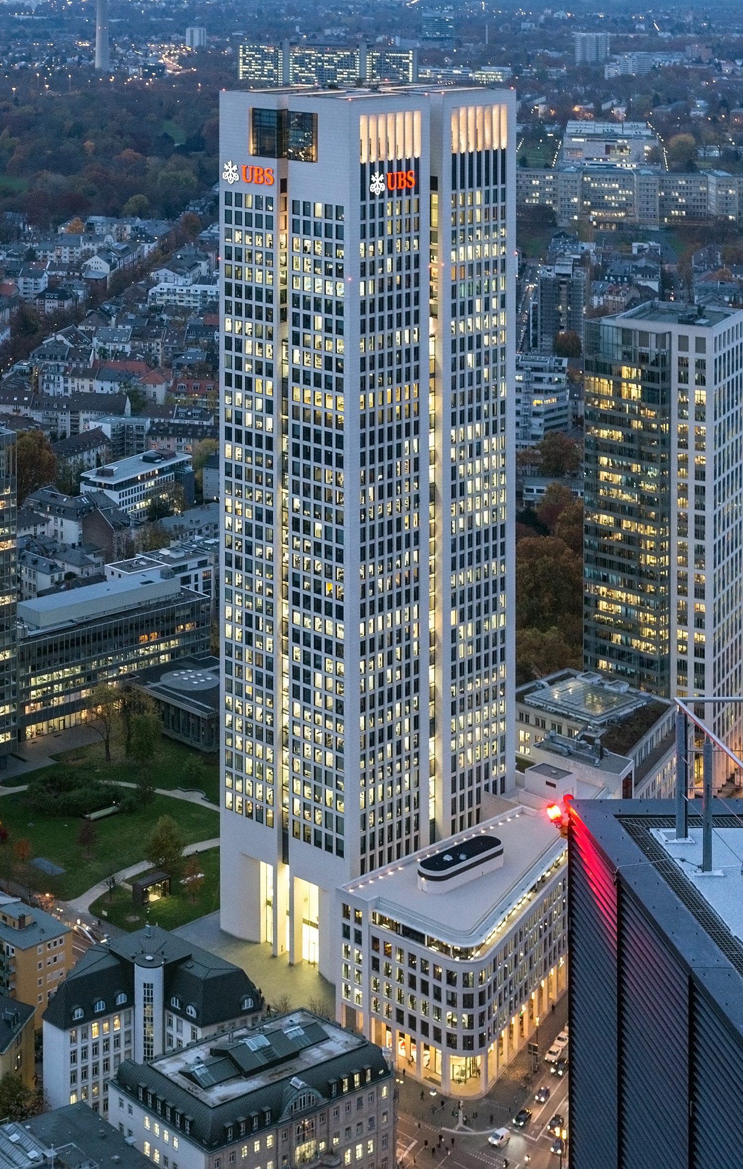 Opernturm - View from Main Tower 