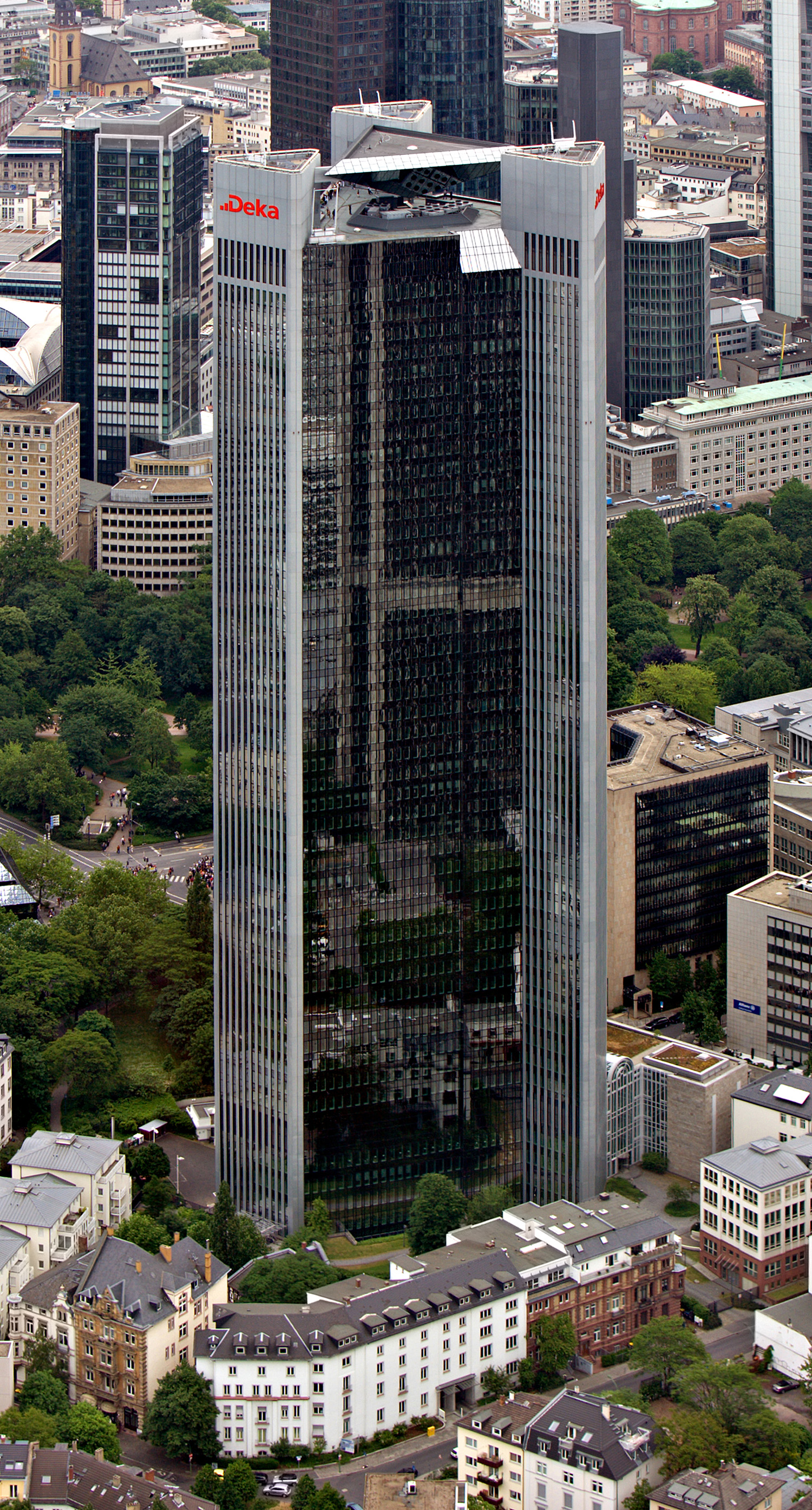 Trianon - View from a helicopter 
