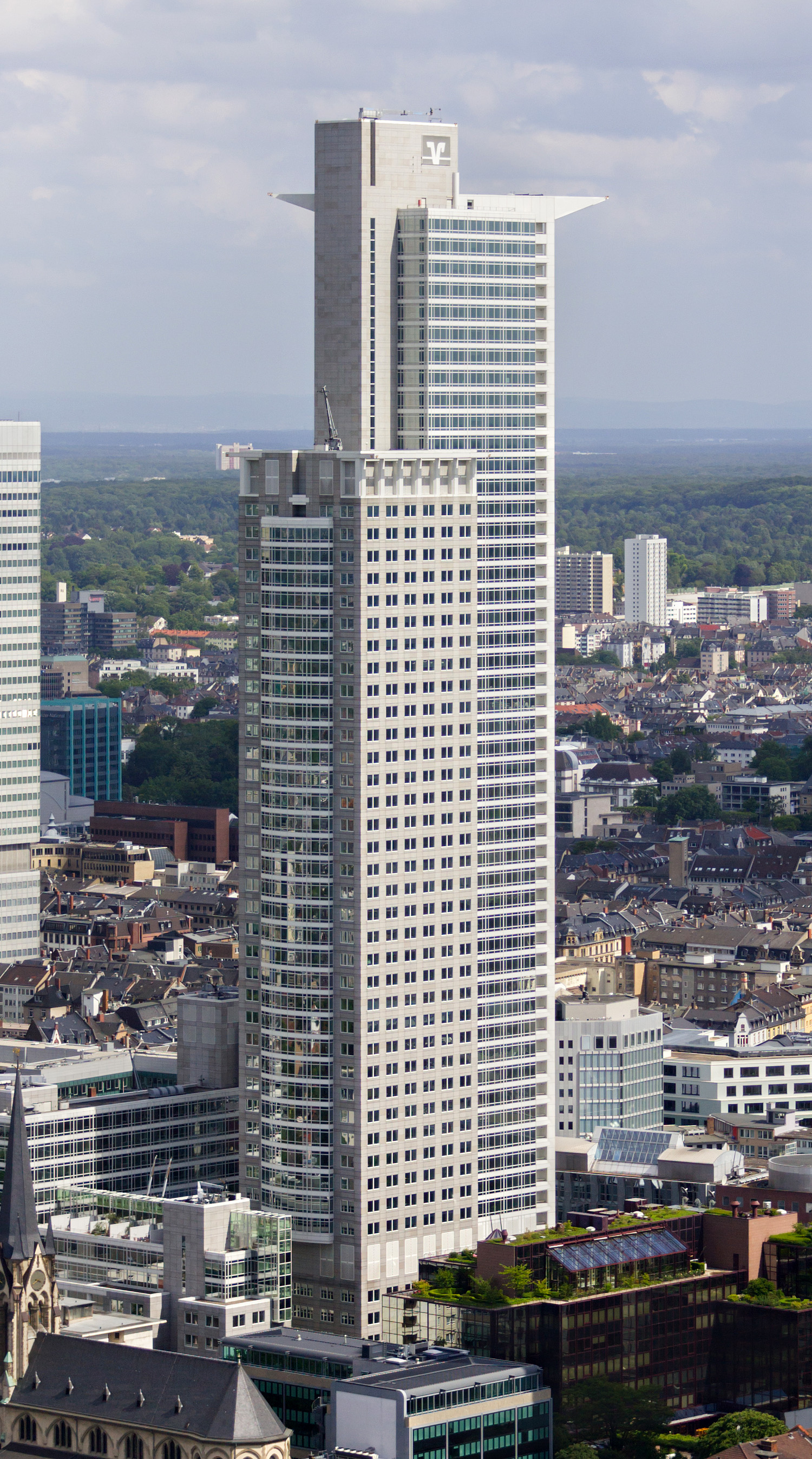 Westendstrasse 1 - View from Westend Gate 