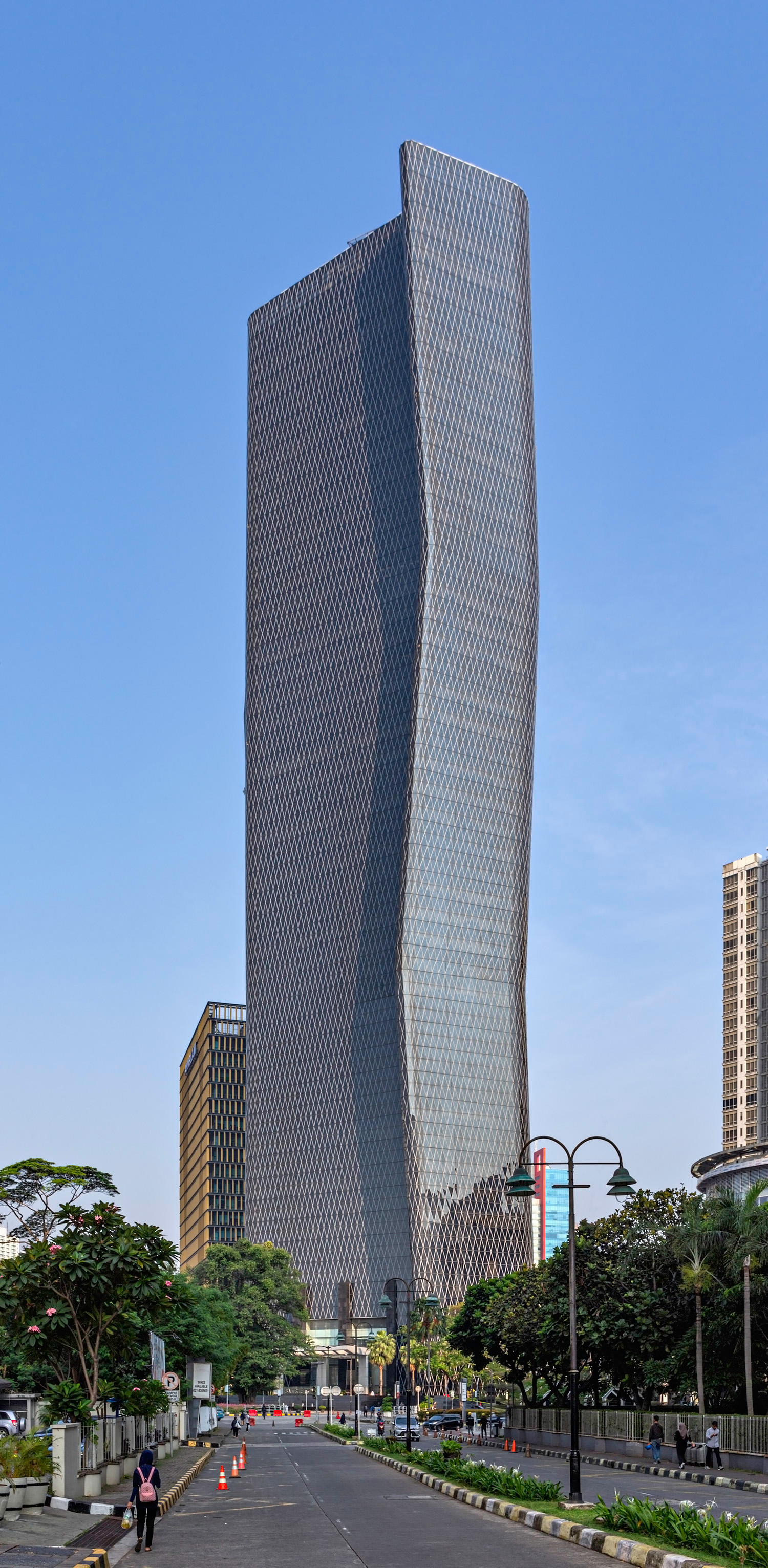 Bakrie Tower - View from the east 