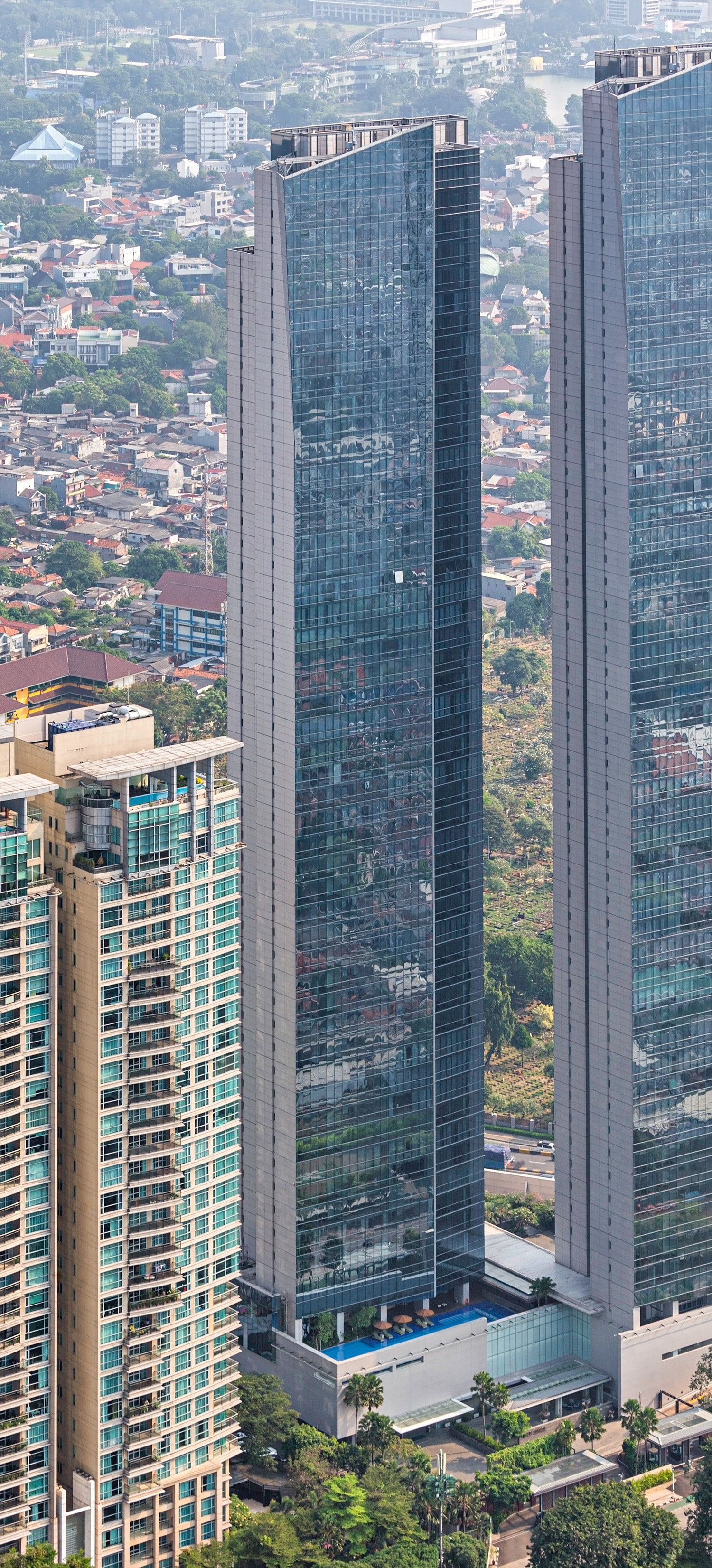 Casa Domaine Tower 2 - View from Parkroyal Hotel 