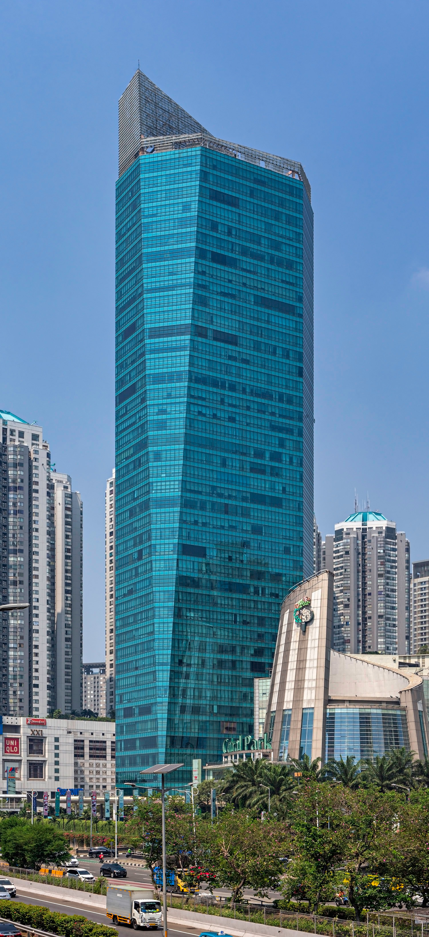 Central Park Office Tower - View from the north 